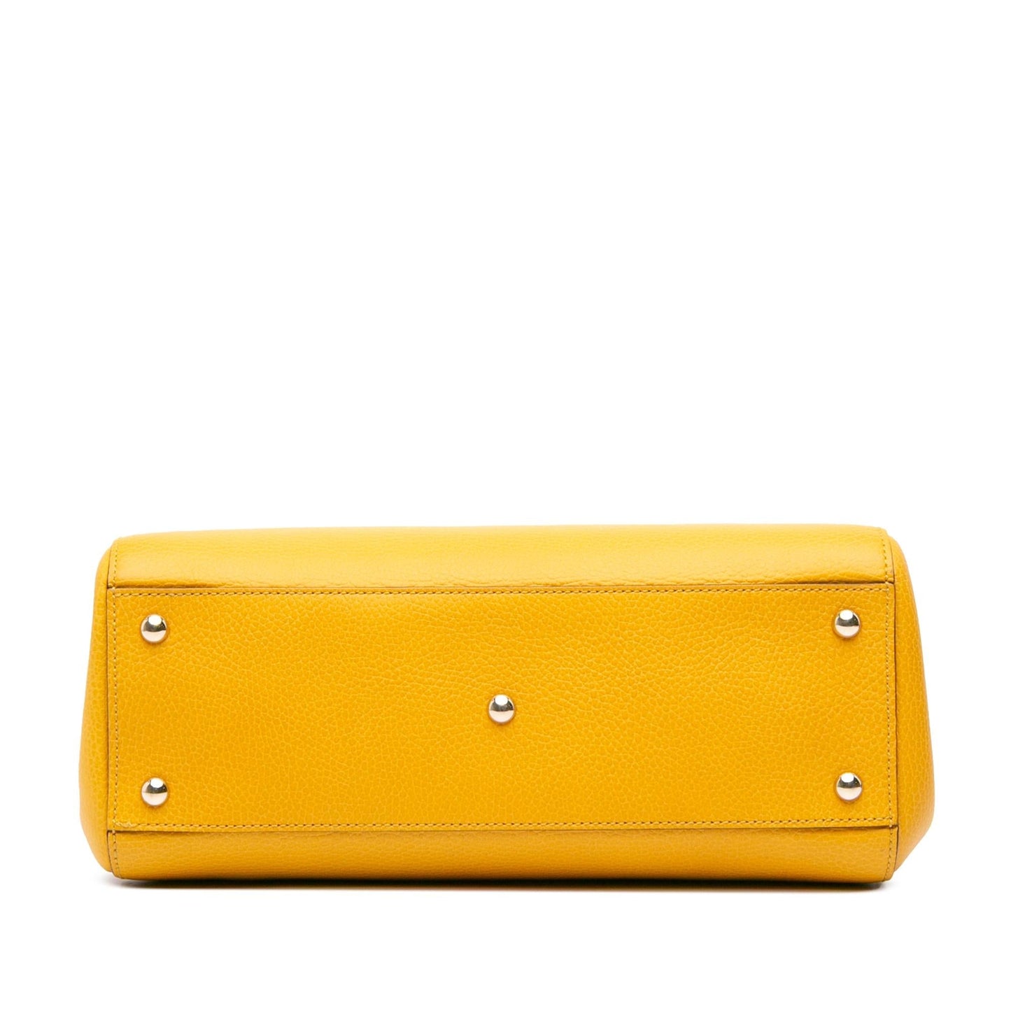 Gucci Swing Calfskin Top Handle Travel Bag