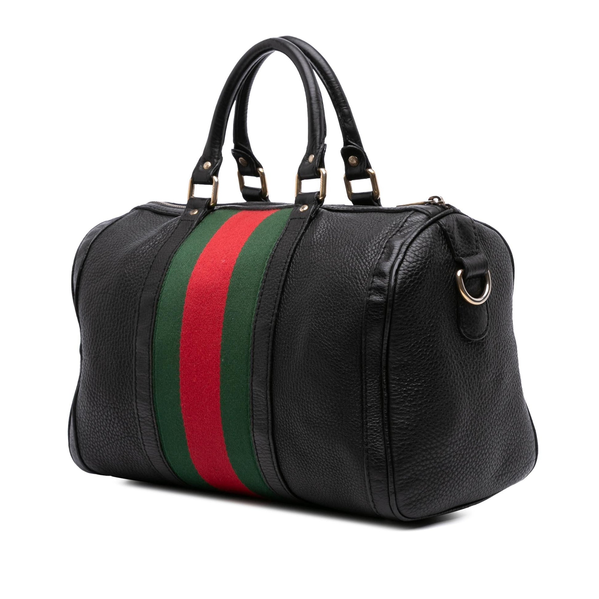 Gucci Web Joy Boston Calfskin Travel Bag Bag 3