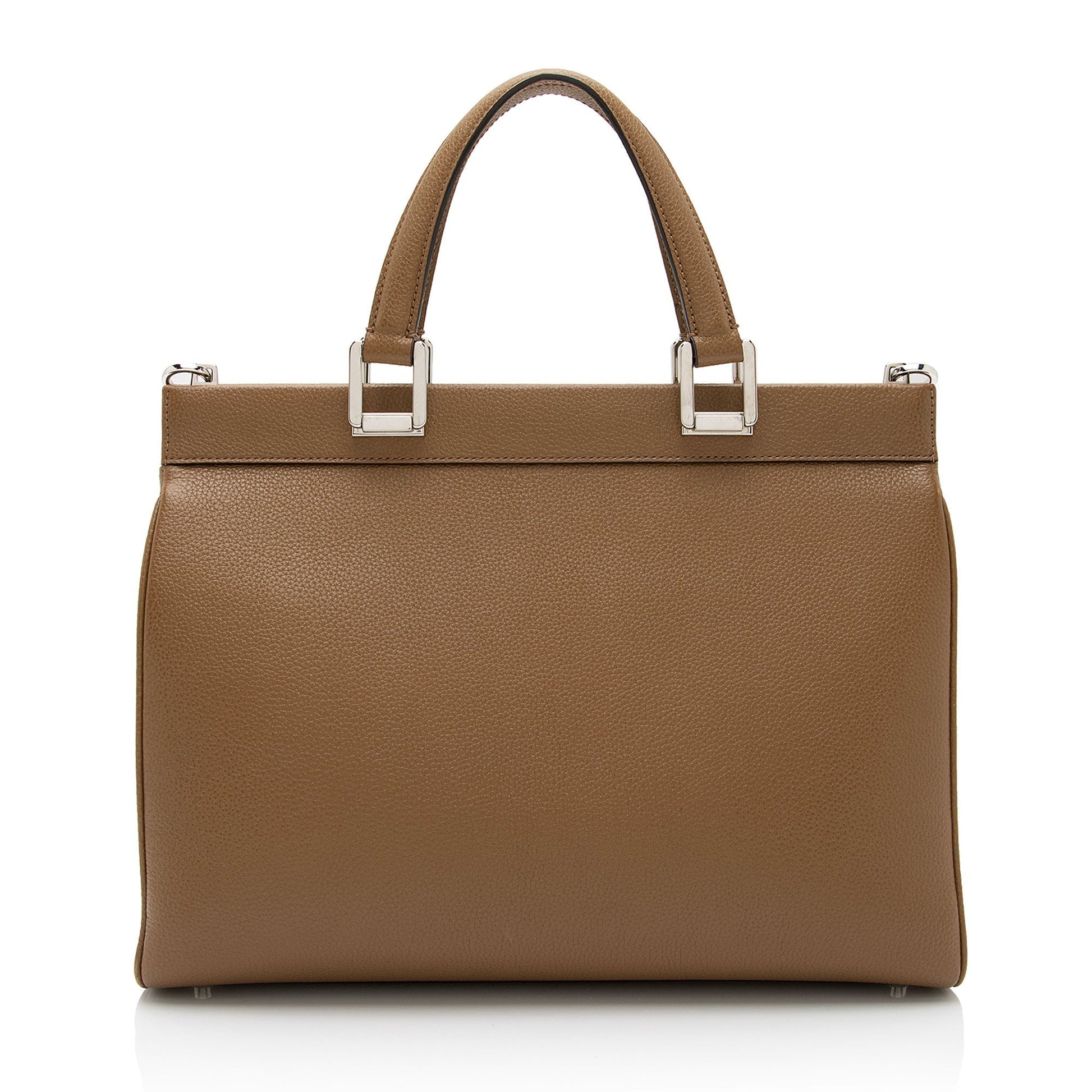 Gucci Zumi SHF-OWqKR6 Leather Calfskin Brown Medium Tote Bag