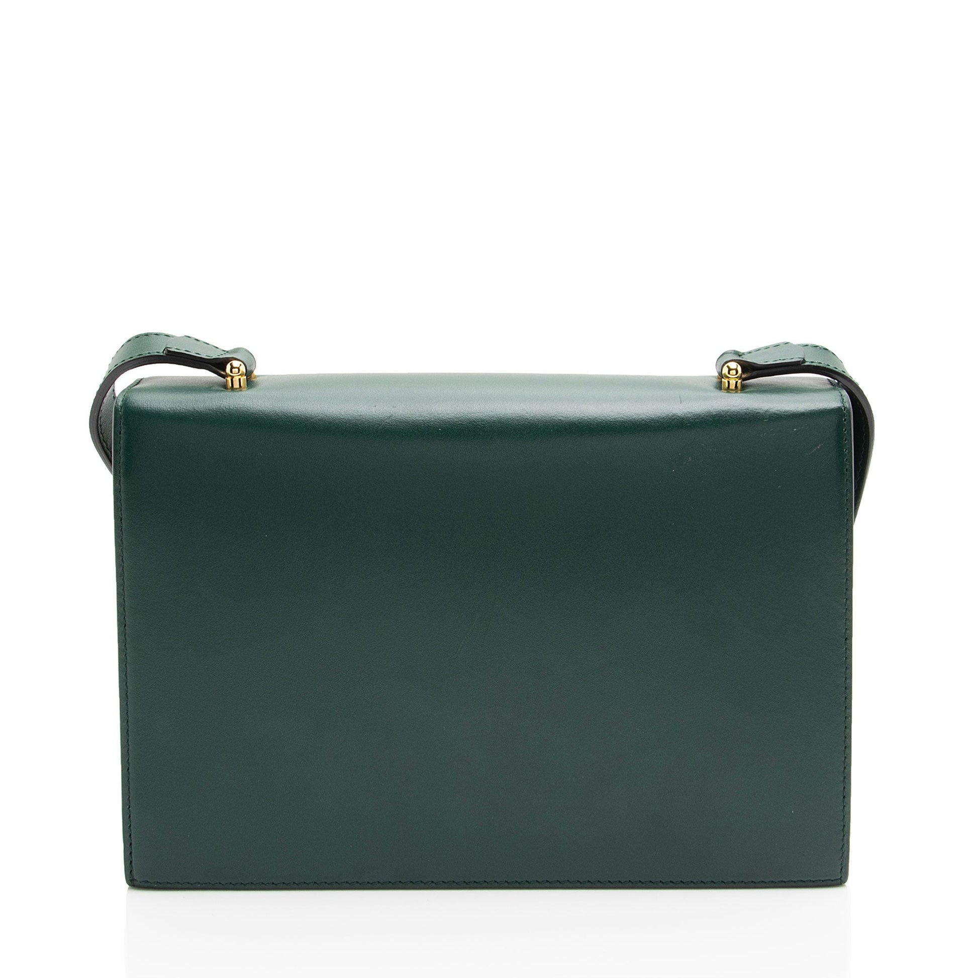 Gucci Zumi SHF-vkJfVX Calfskin Green Small Crossbody Bag