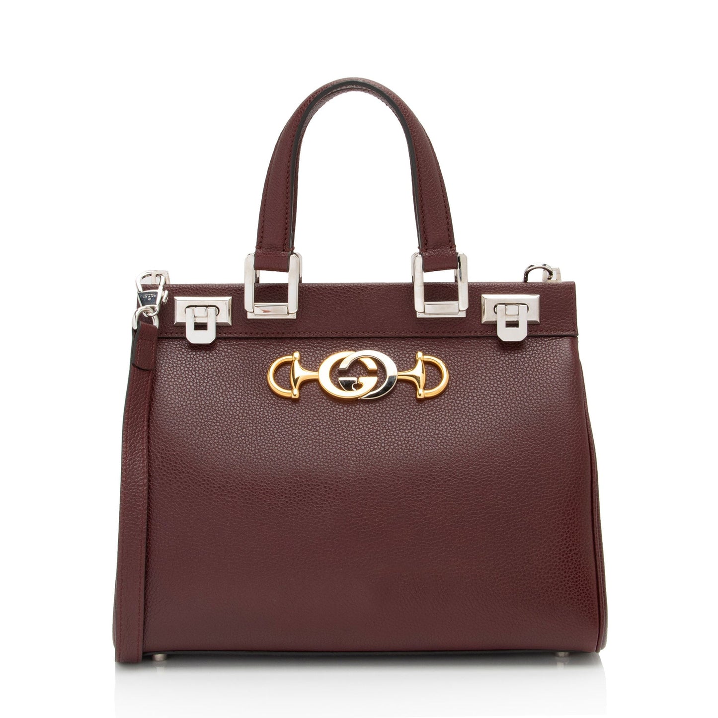 Gucci Zumi SHF-hKtV1P Calfskin Red Small Tote Bag