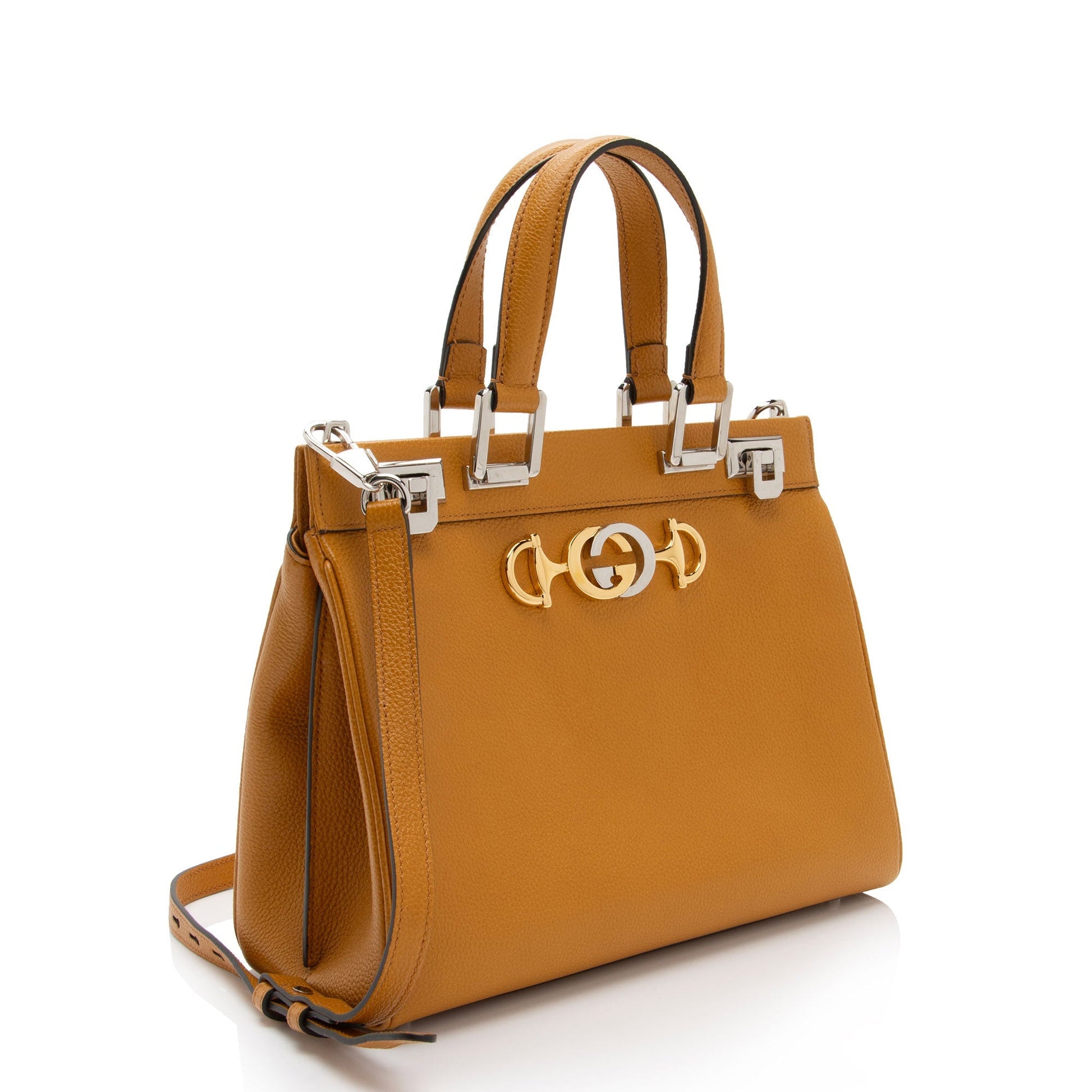 Gucci Zumi SHF-BneNPg Calfskin Small Tote Bag