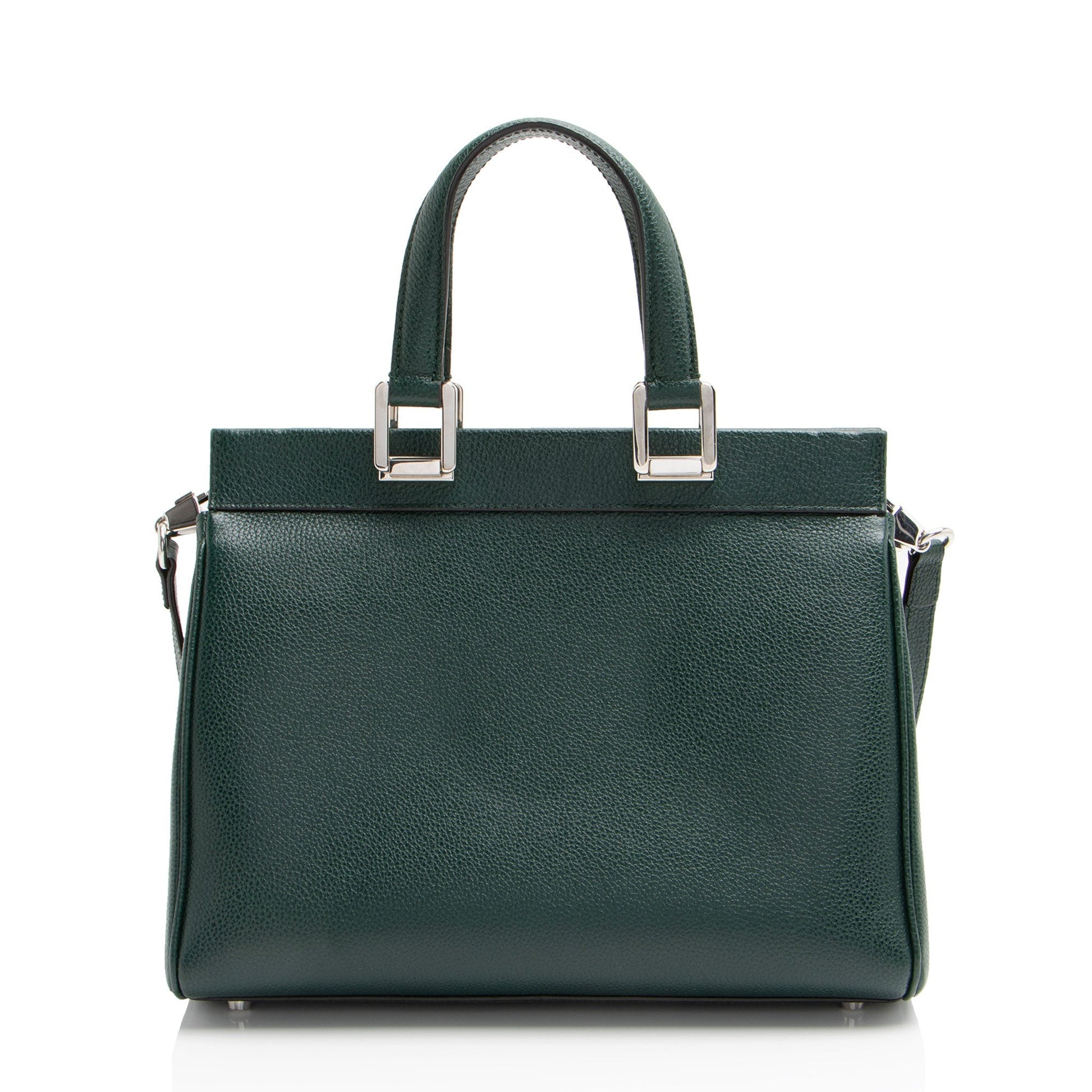 Gucci Zumi Calfskin Green Small Tote Bag