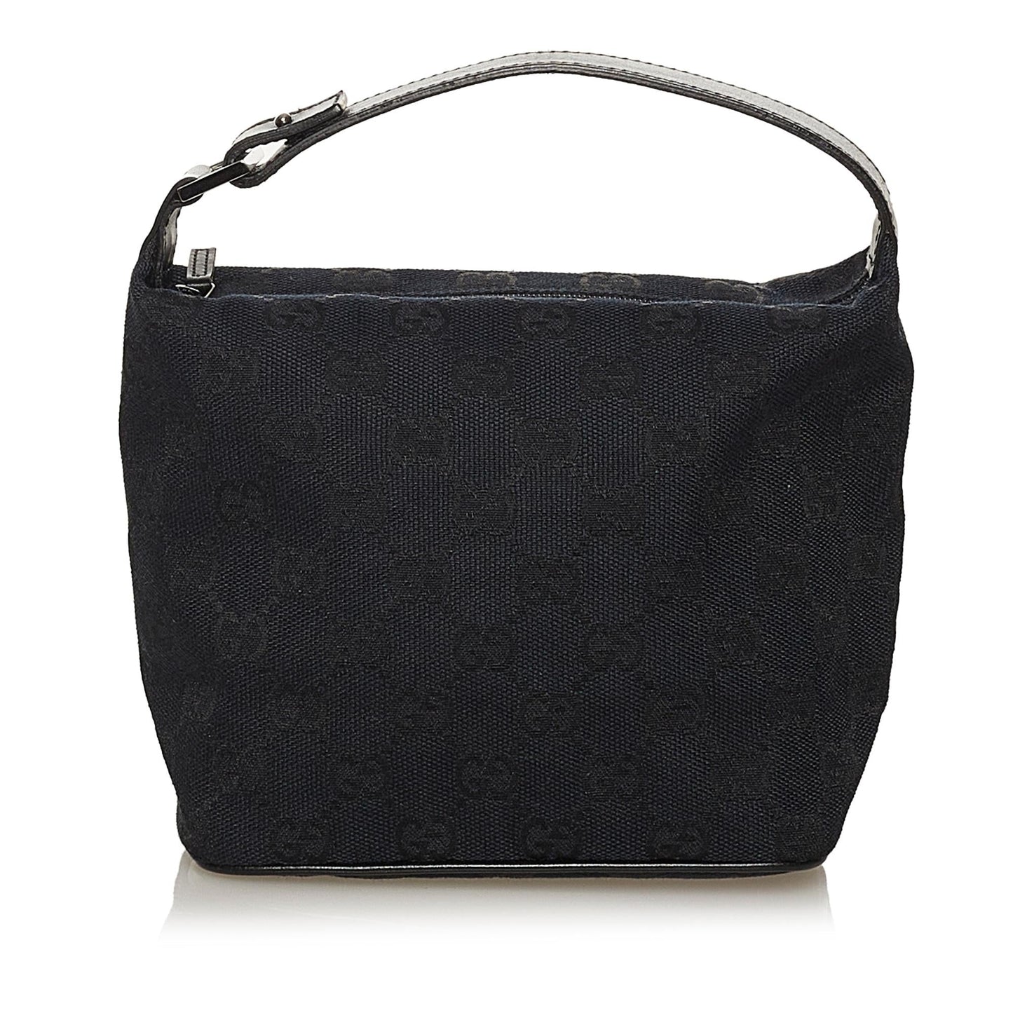 Gucci Baguette SHG Canvas Black Handbag