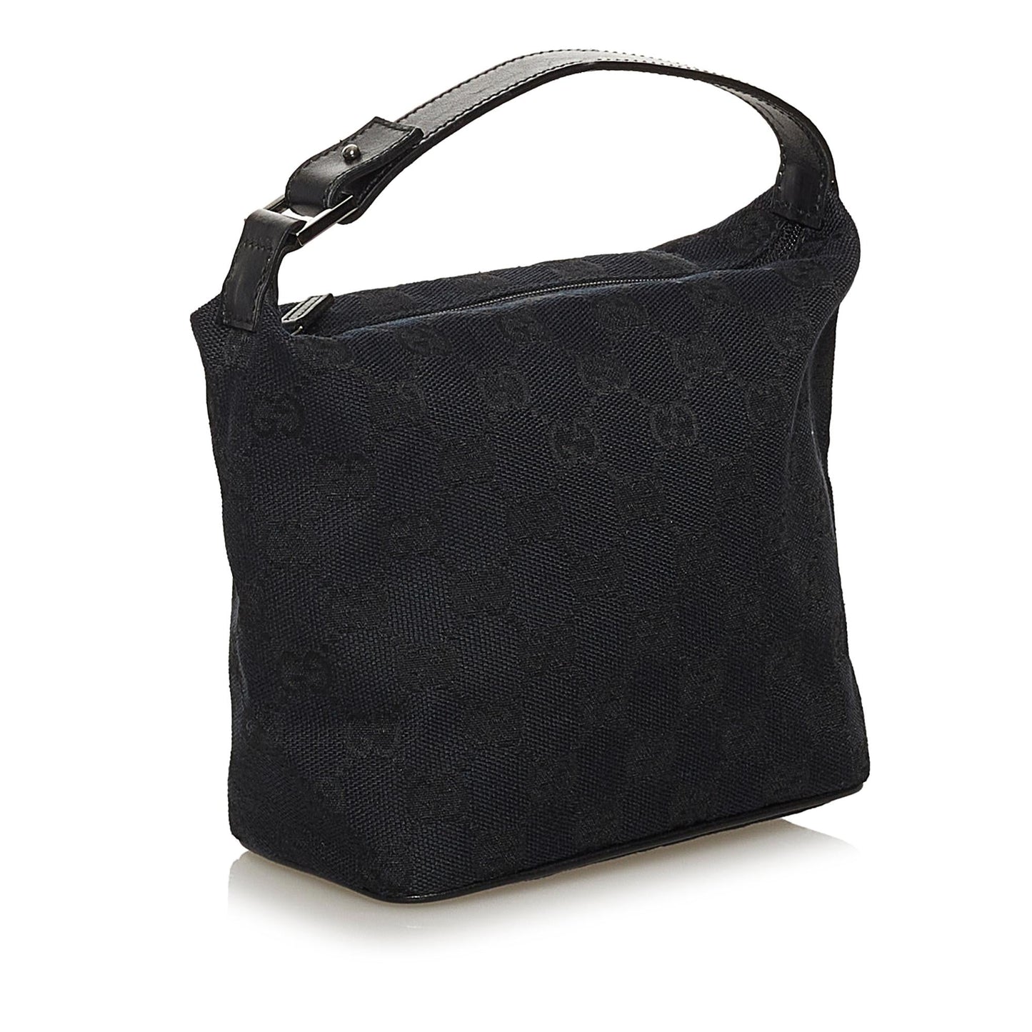 Gucci Baguette SHG Canvas Black Handbag