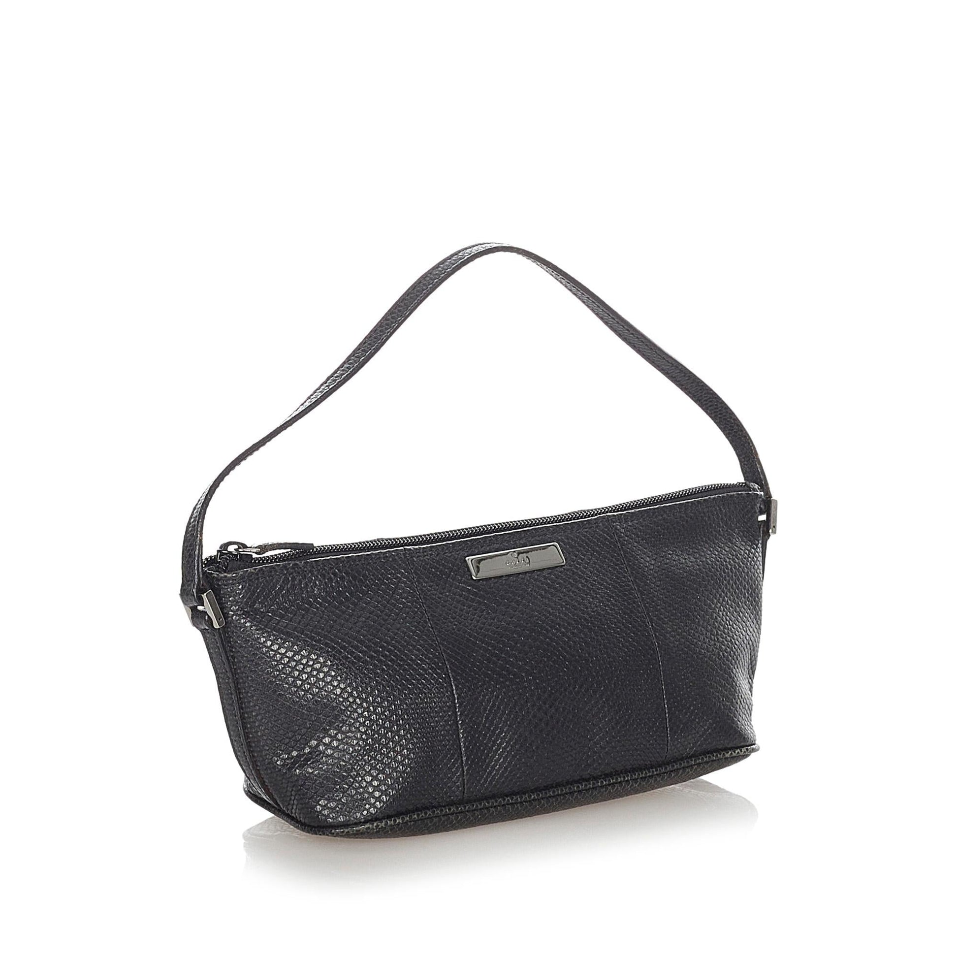 Gucci Boat SHG Canvas Black Handbag 3