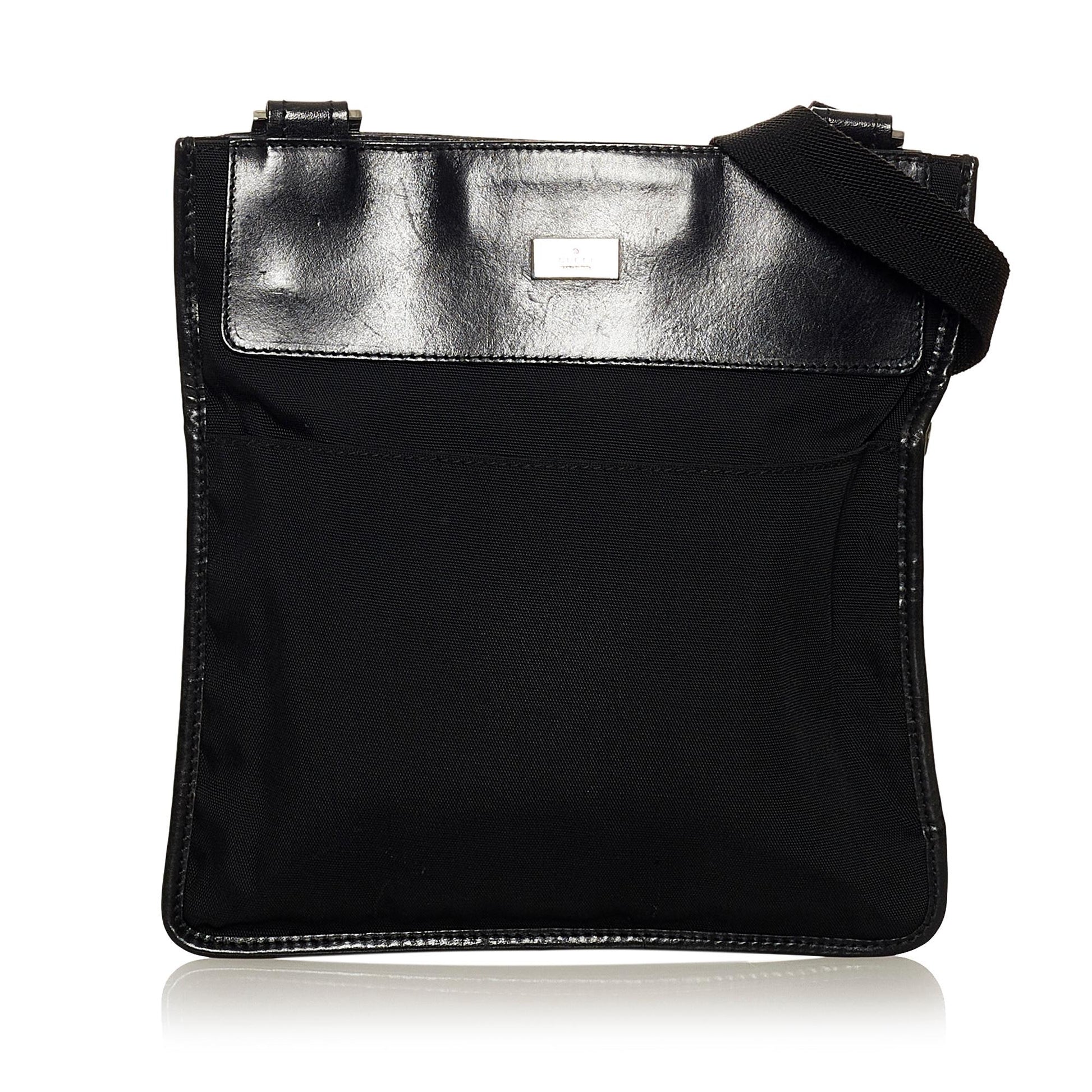 Gucci SHG Canvas Black Crossbody Bag Bag Shg