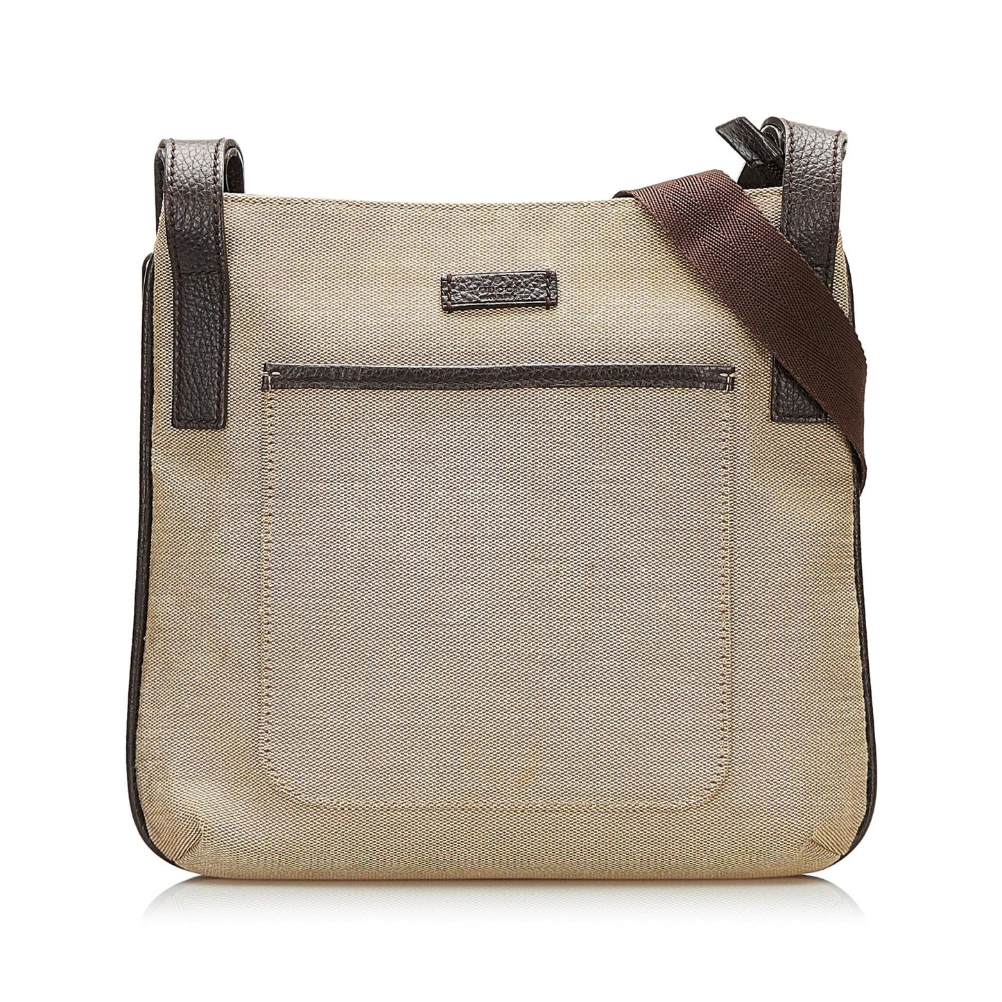 Gucci SHG Canvas Brown Crossbody Bag