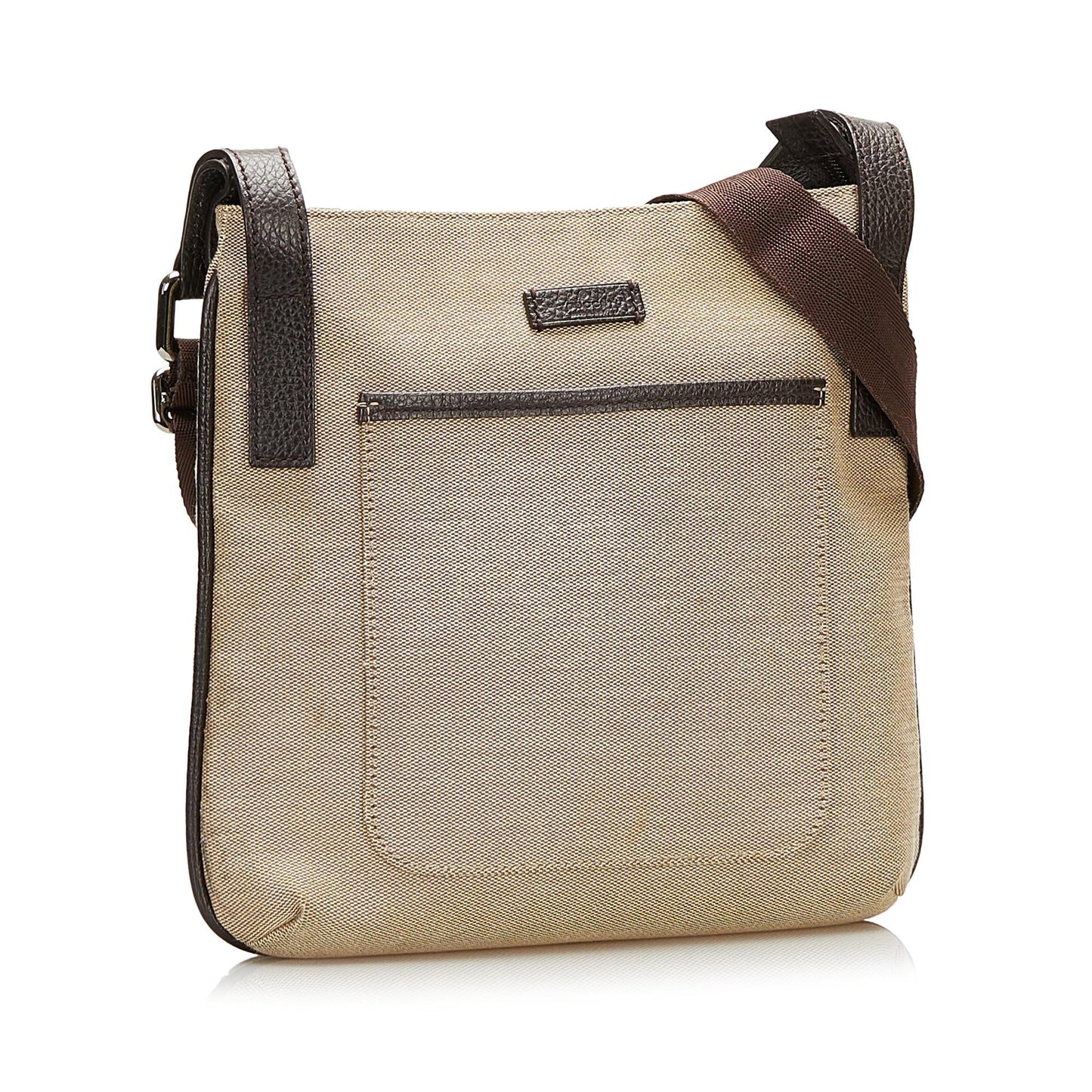 Gucci SHG Canvas Brown Crossbody Bag