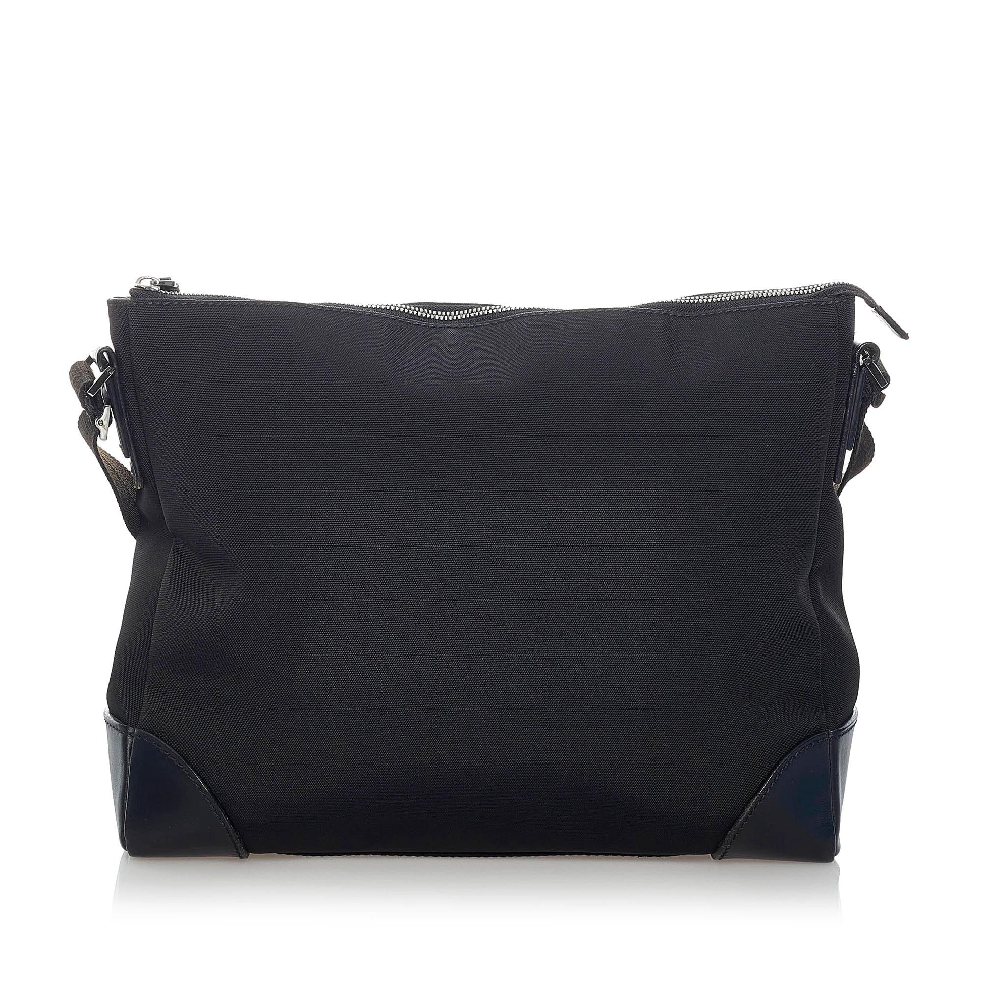 Gucci SHG Canvas Black Crossbody Bag 4