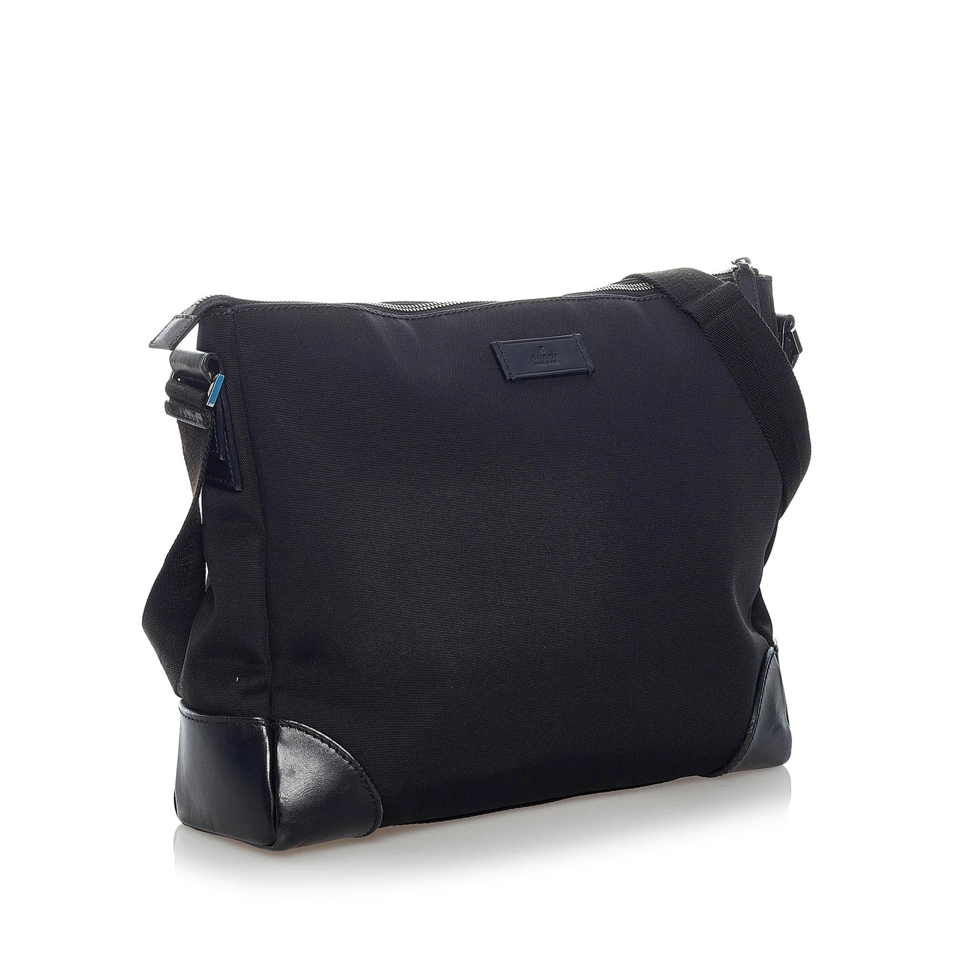 Gucci SHG Canvas Black Crossbody Bag 4