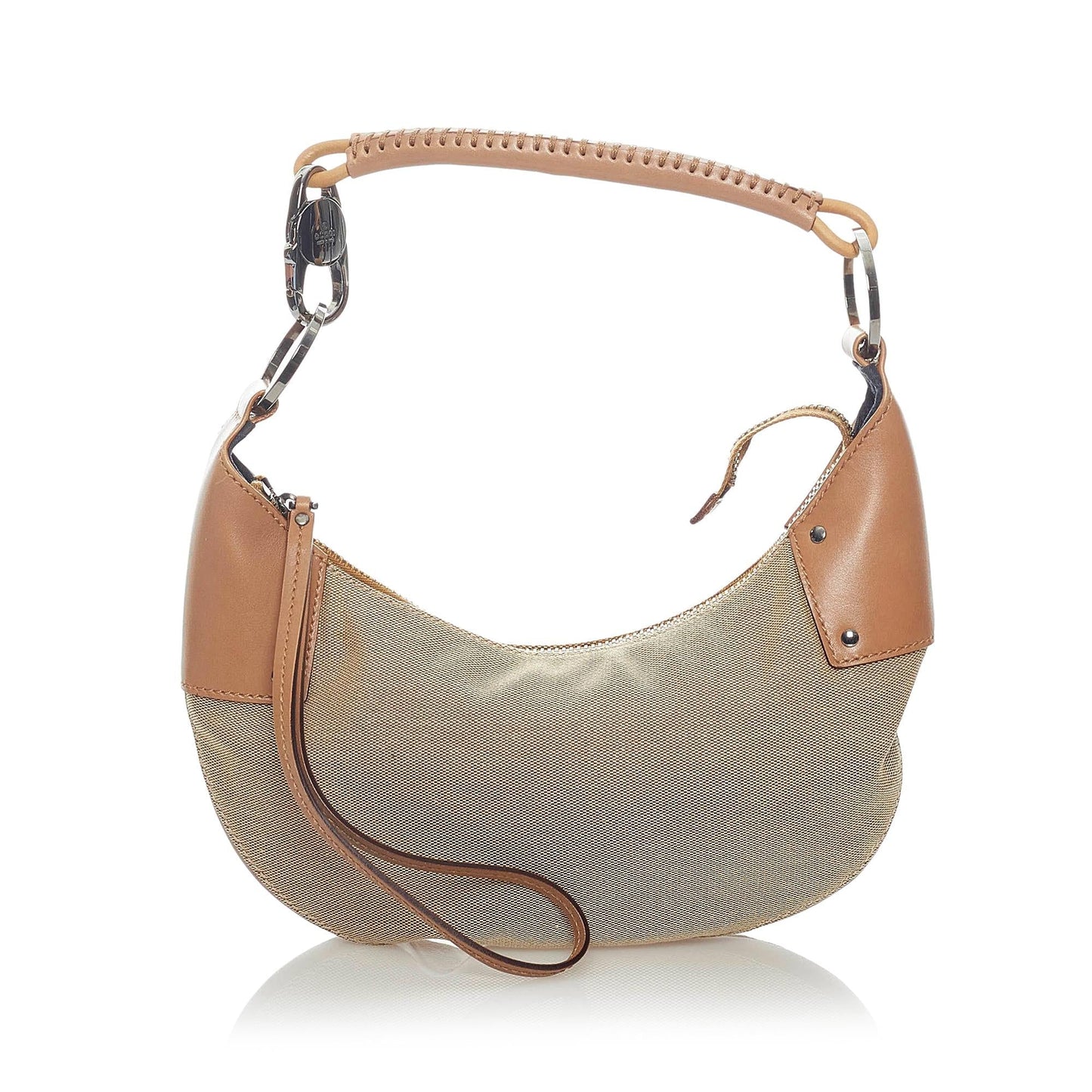 Gucci SHG Canvas Brown Shoulder Bag