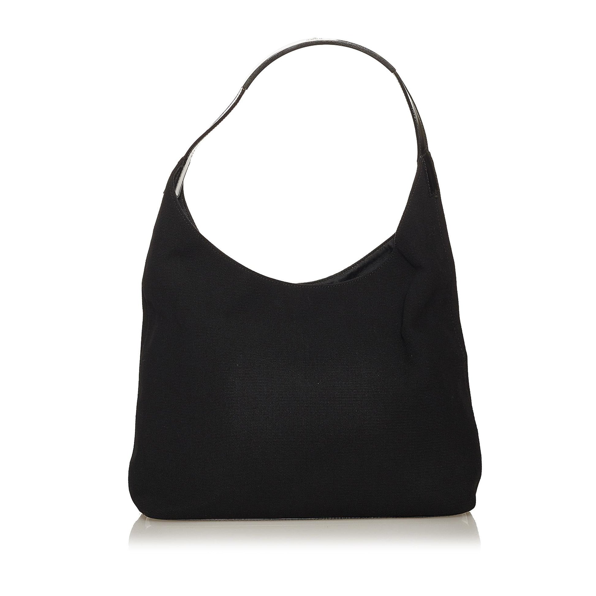 Gucci SHG Canvas Black Shoulder Bag 4