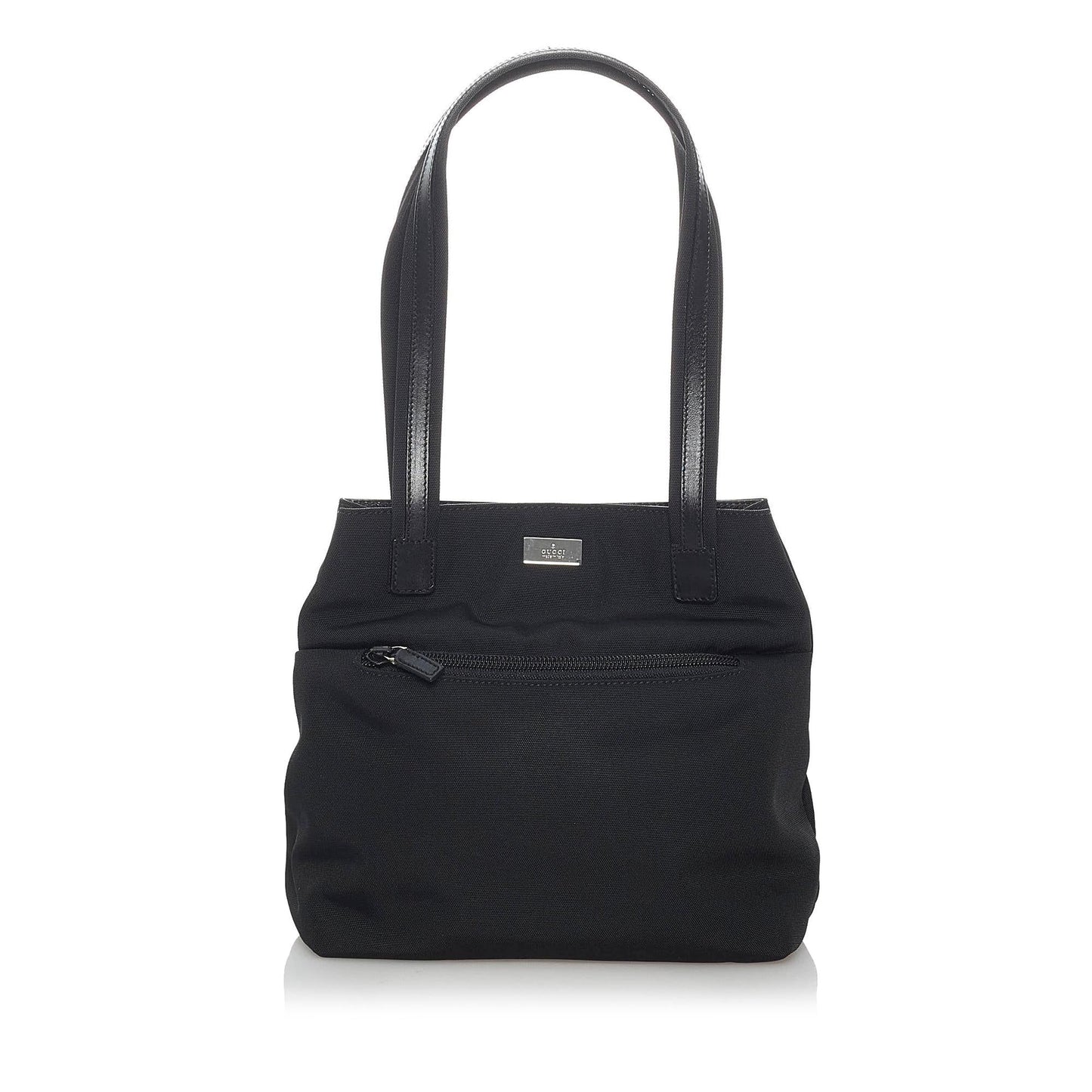 Gucci SHG Canvas Calf Black Shoulder Bag