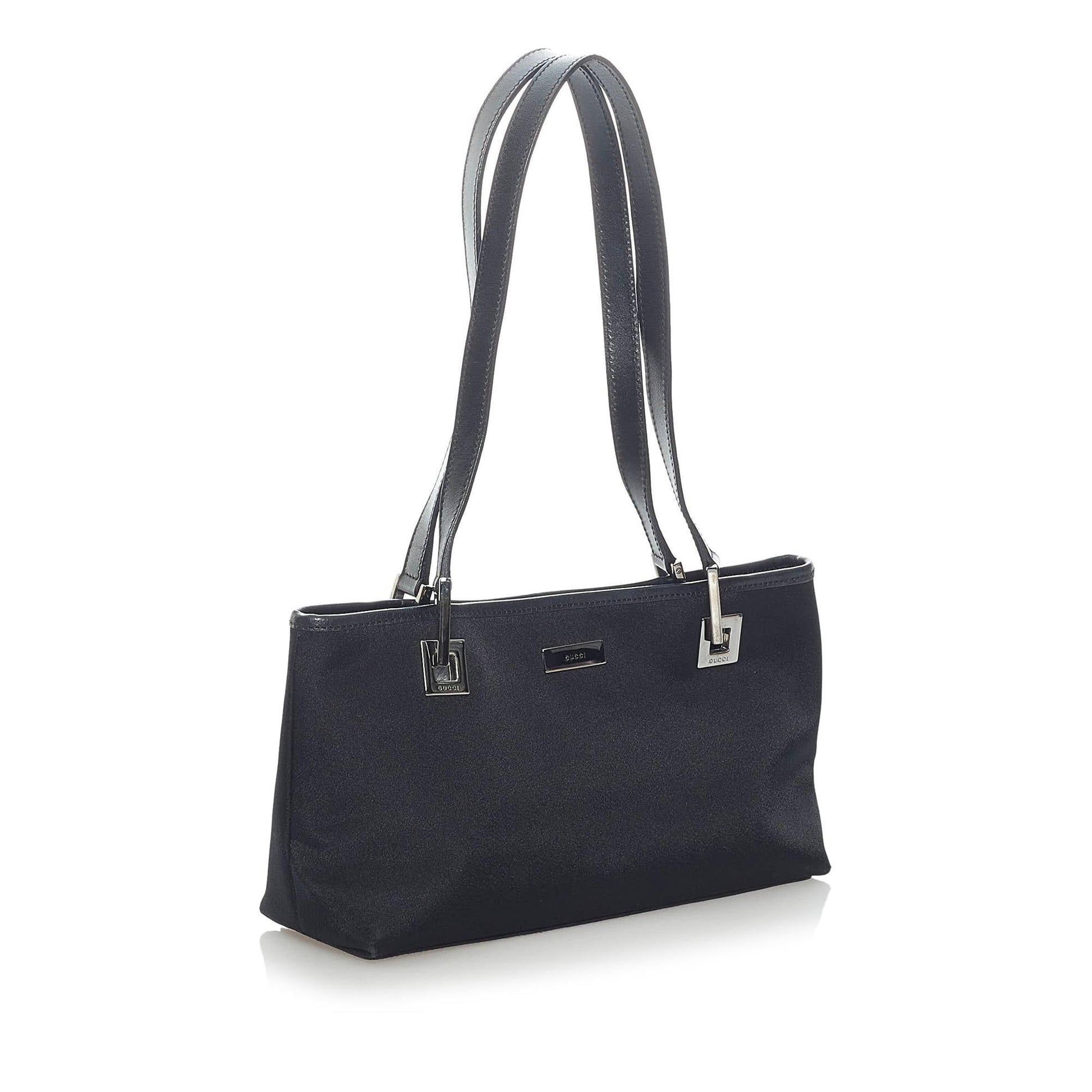 Gucci SHG Canvas Black Shoulder Bag Bag Shg