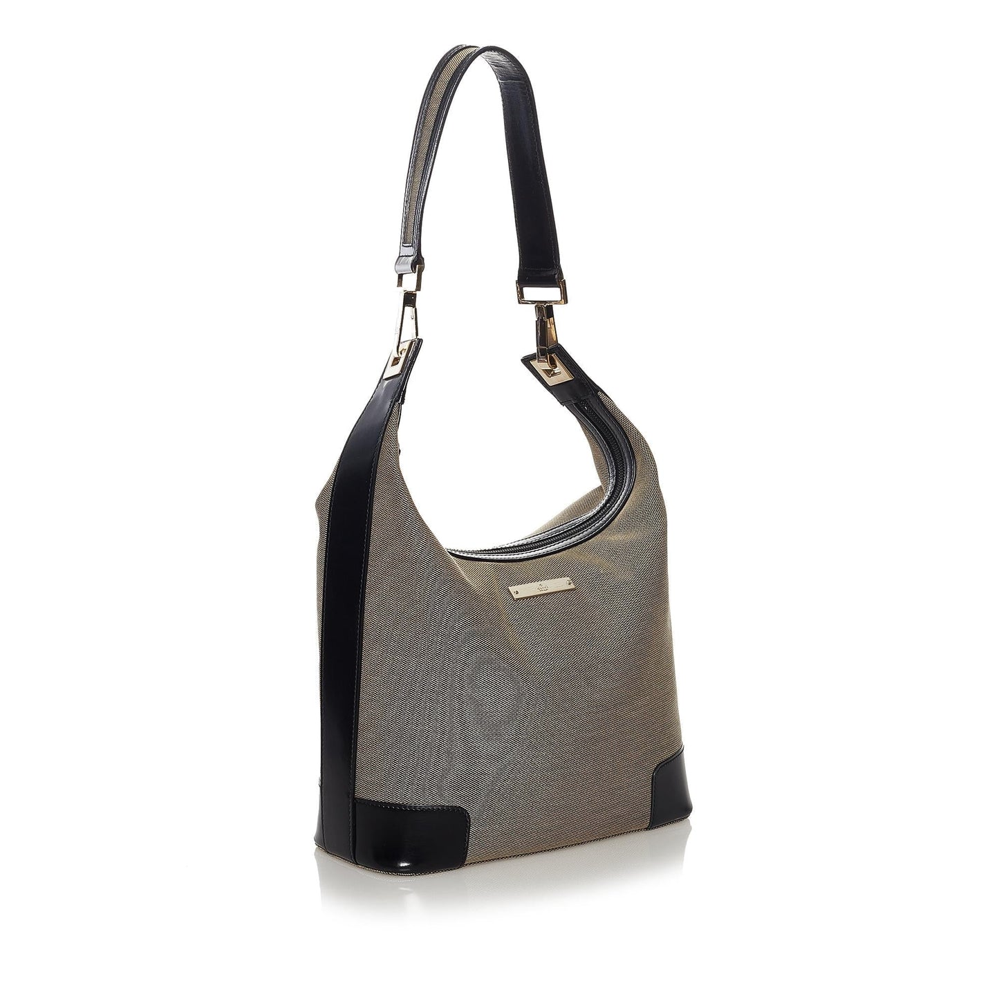 Gucci SHG Canvas Black Grey Shoulder Bag