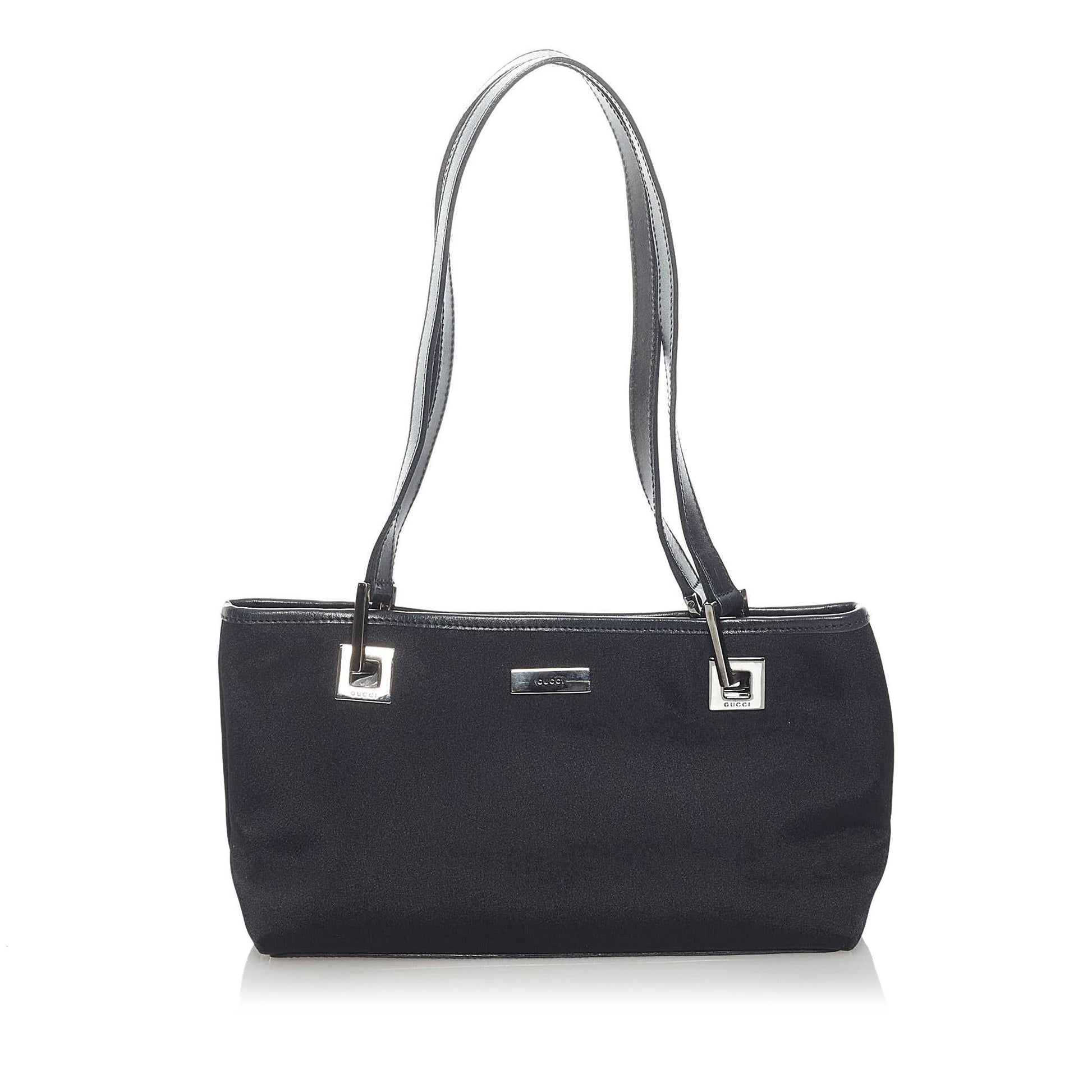 Gucci SHG Canvas Black Shoulder Bag 3