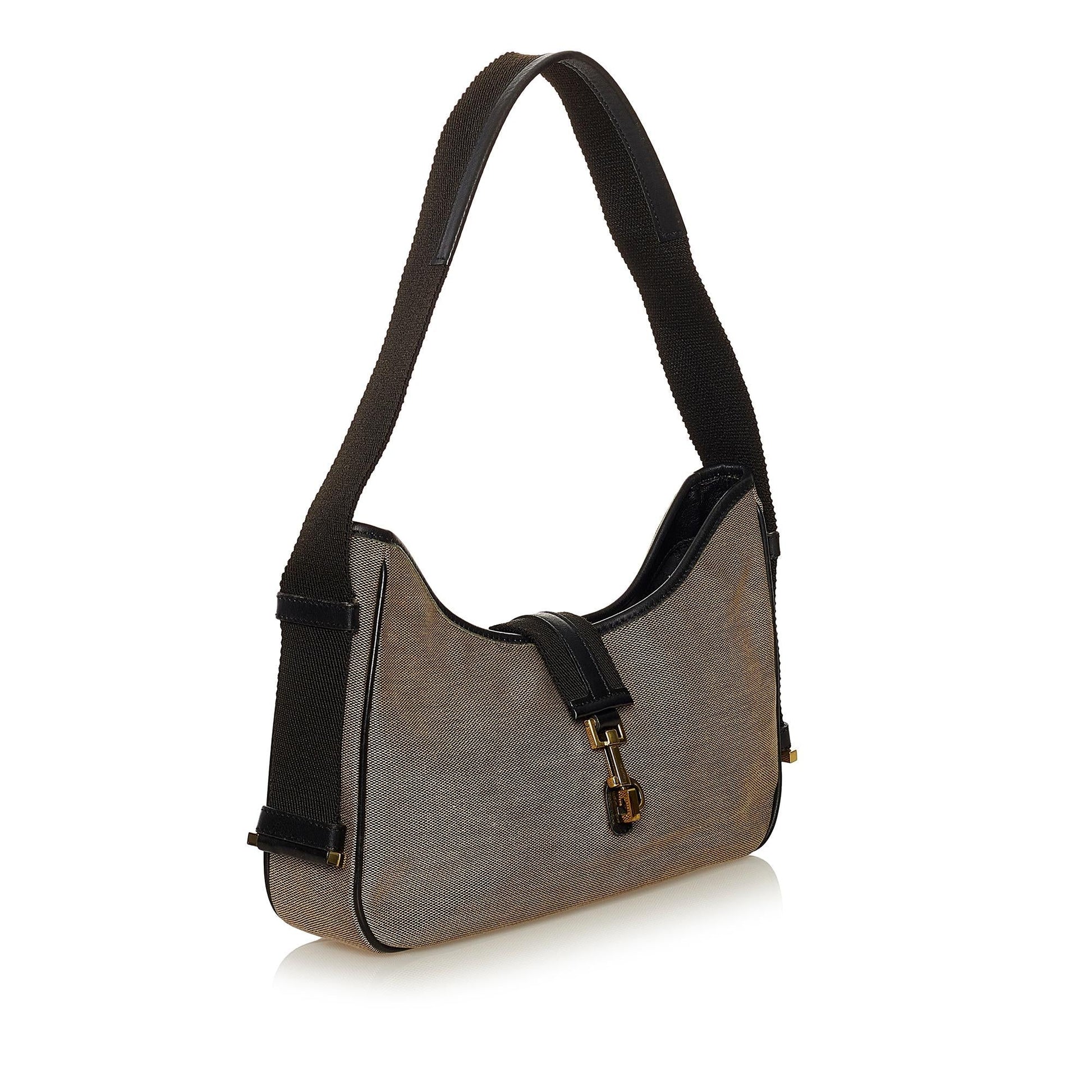 Gucci SHG Canvas Grey Shoulder Bag