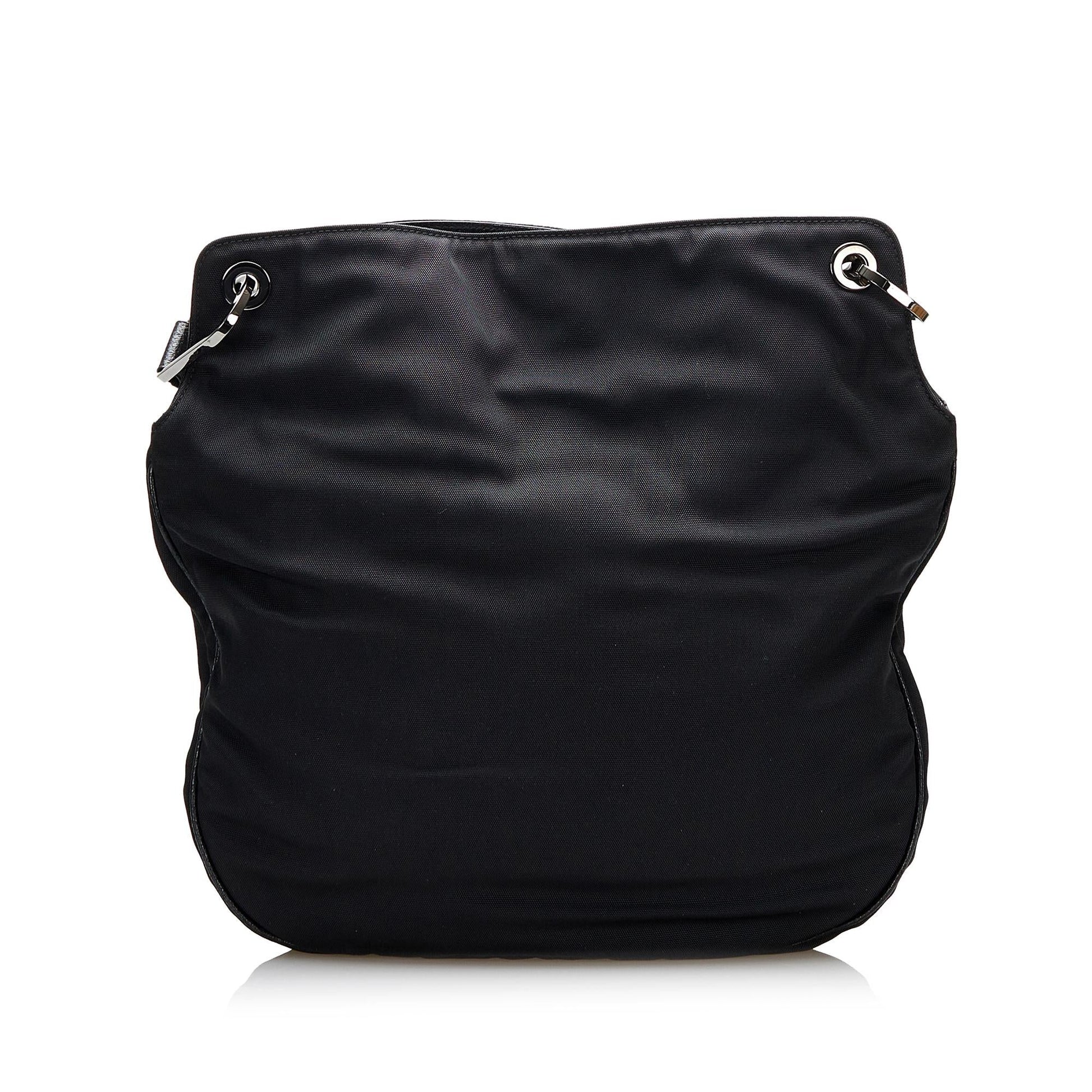 Gucci SHG-AYY4CR Canvas Black Shoulder Bag