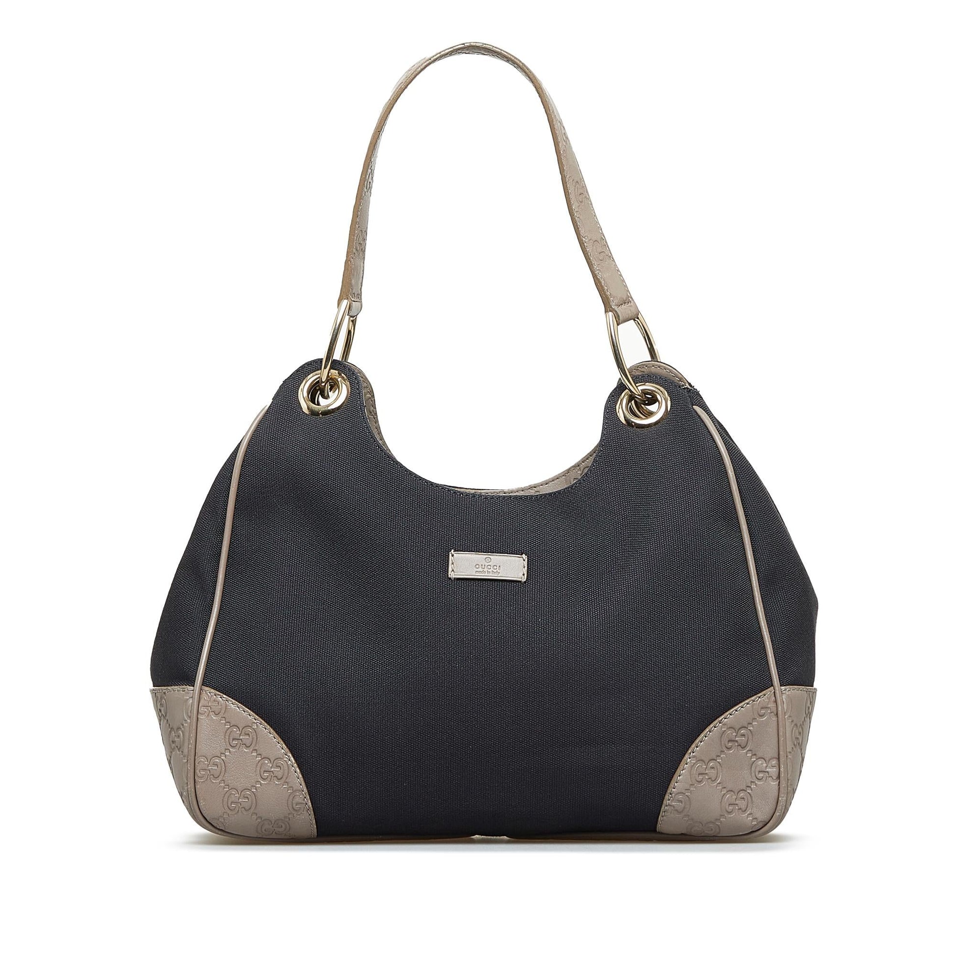 Gucci SHG-viPrlp Canvas Black Shoulder Bag
