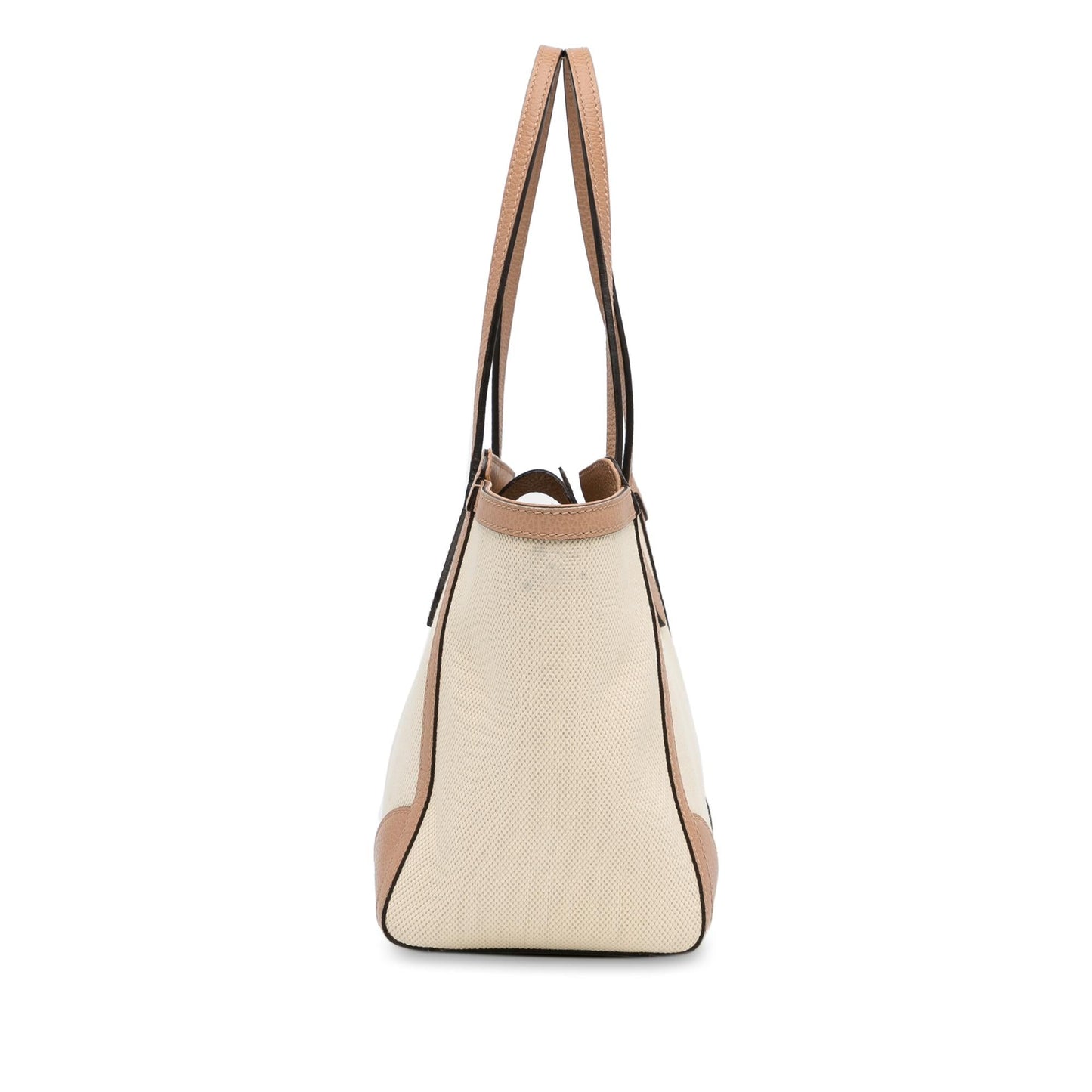 Gucci Swing SHG-ICtY8I Canvas Calf Brown Tote Bag