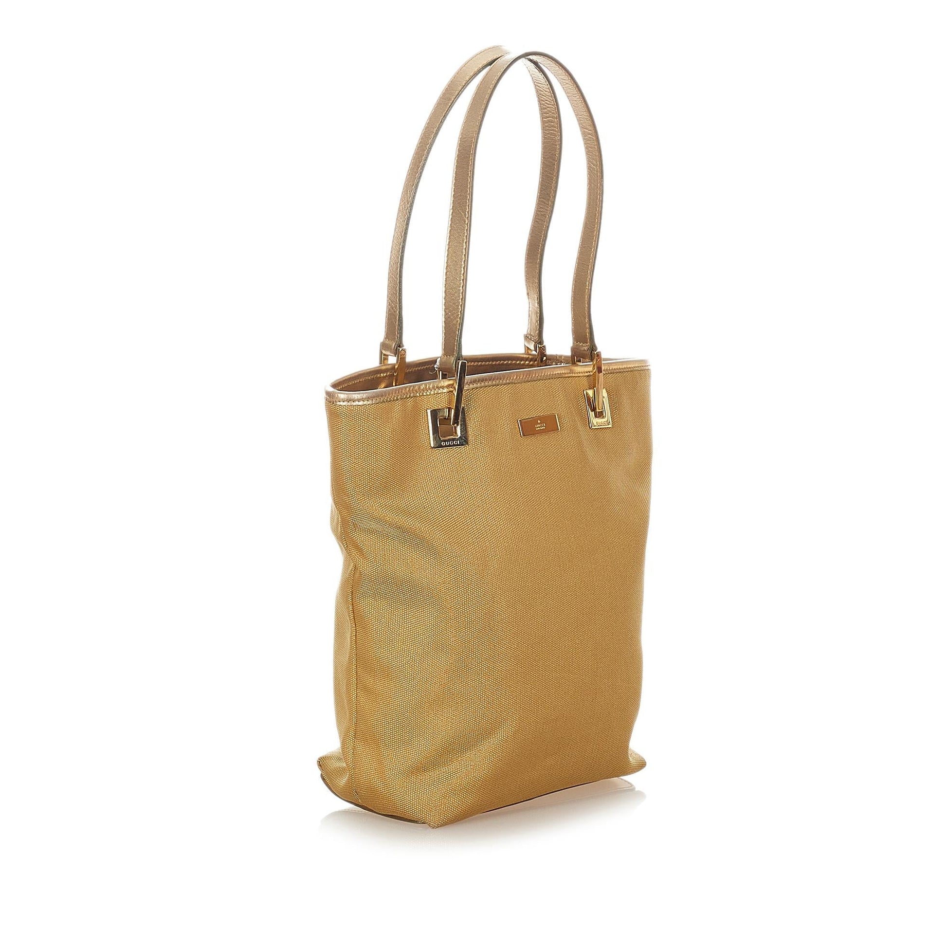 Gucci SHG Canvas Brown Tote Bag