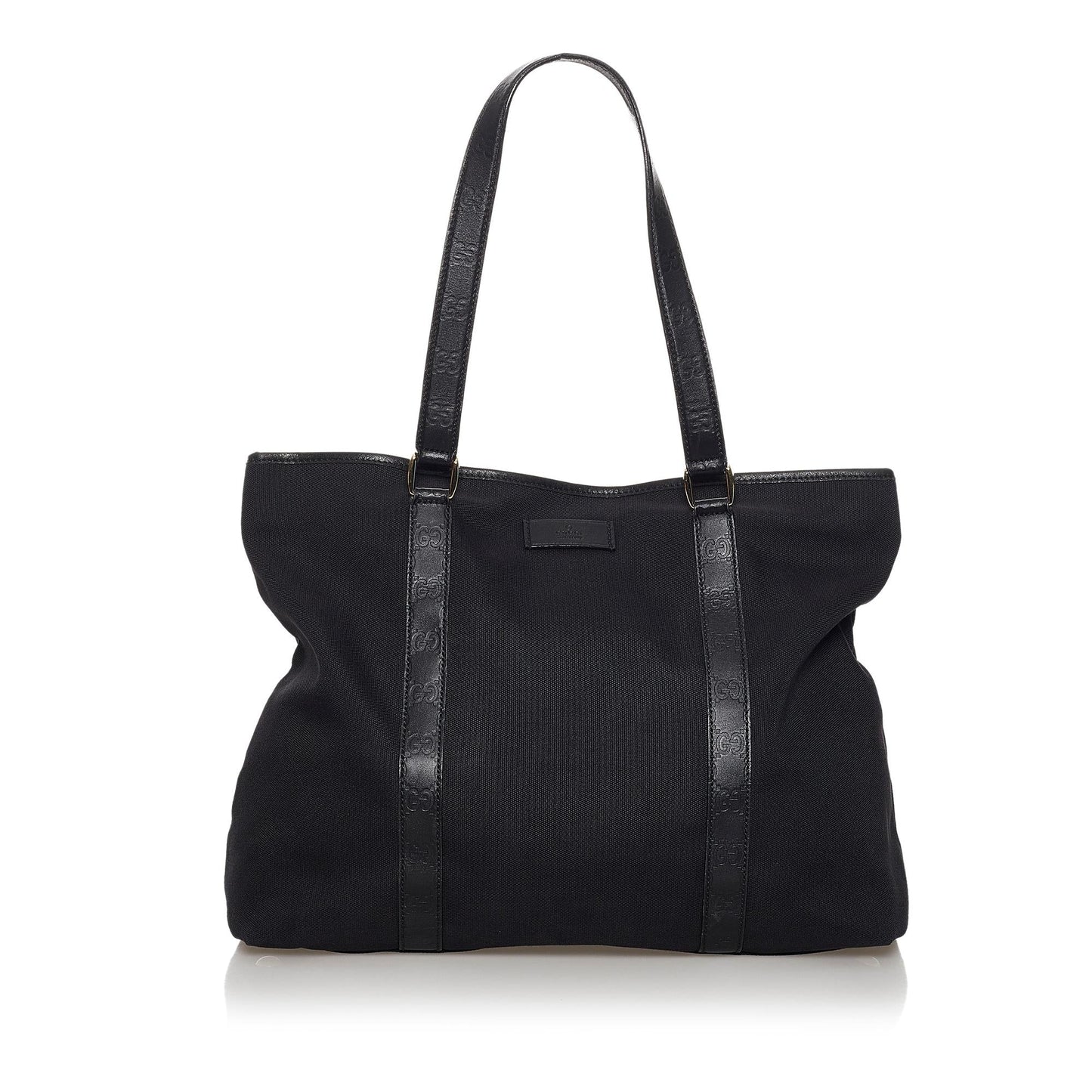Gucci SHG Canvas Black Tote Bag Bag Shg