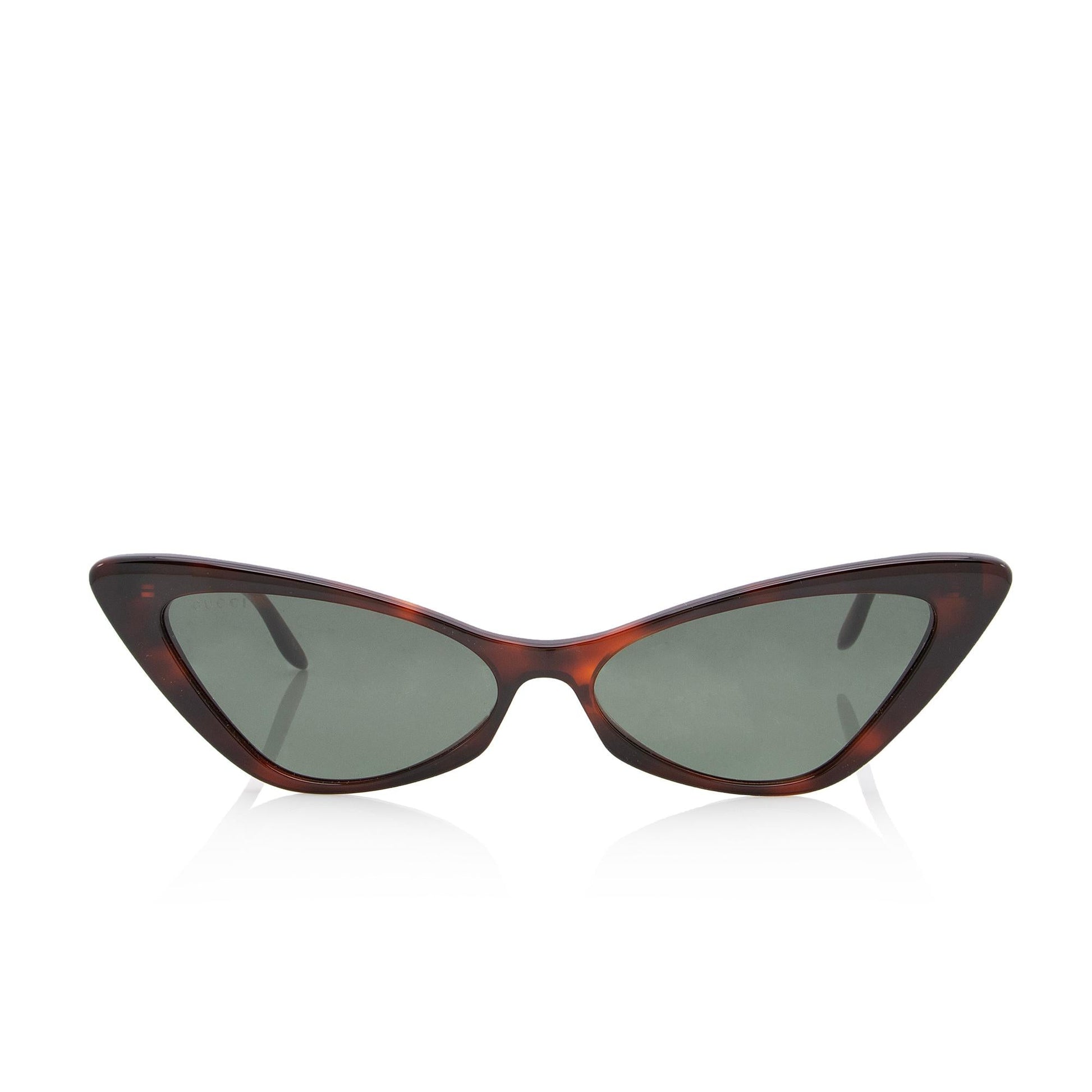 Gucci Capri Cat Eye Sunglasses SHF Brown Accessory