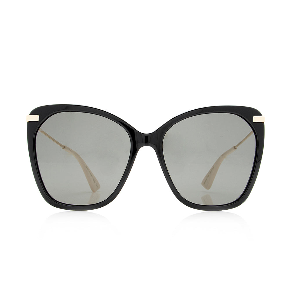 Gucci Cat Eye Sunglasses SHF Black Accessory