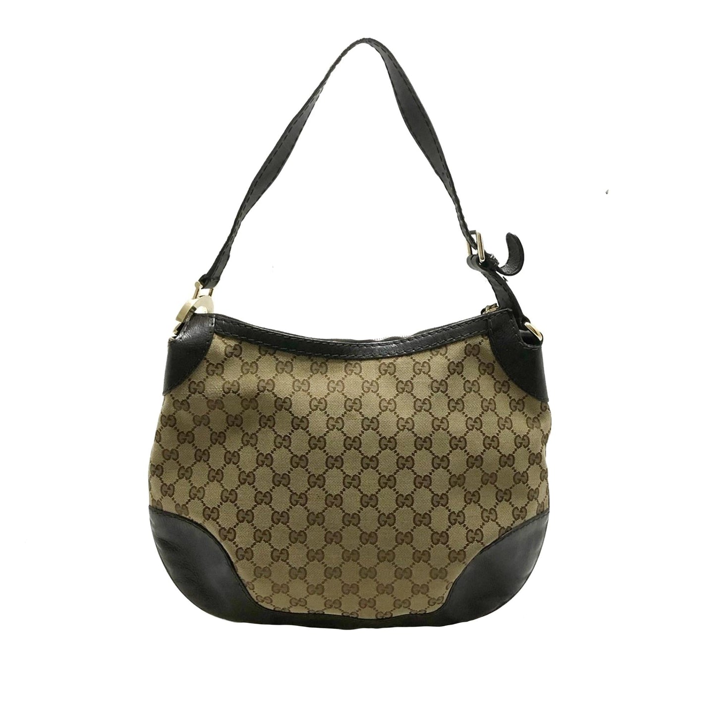 Gucci Charlotte GG SHG-FeKS5j Canvas Brown Shoulder Bag