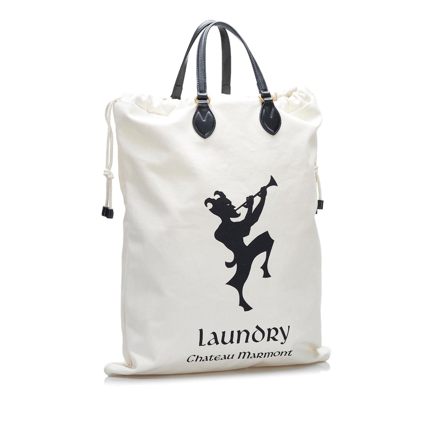 Gucci Chateau Marmont Drawstring Laundry SHG-42ZugH Canvas Brown Jewelry