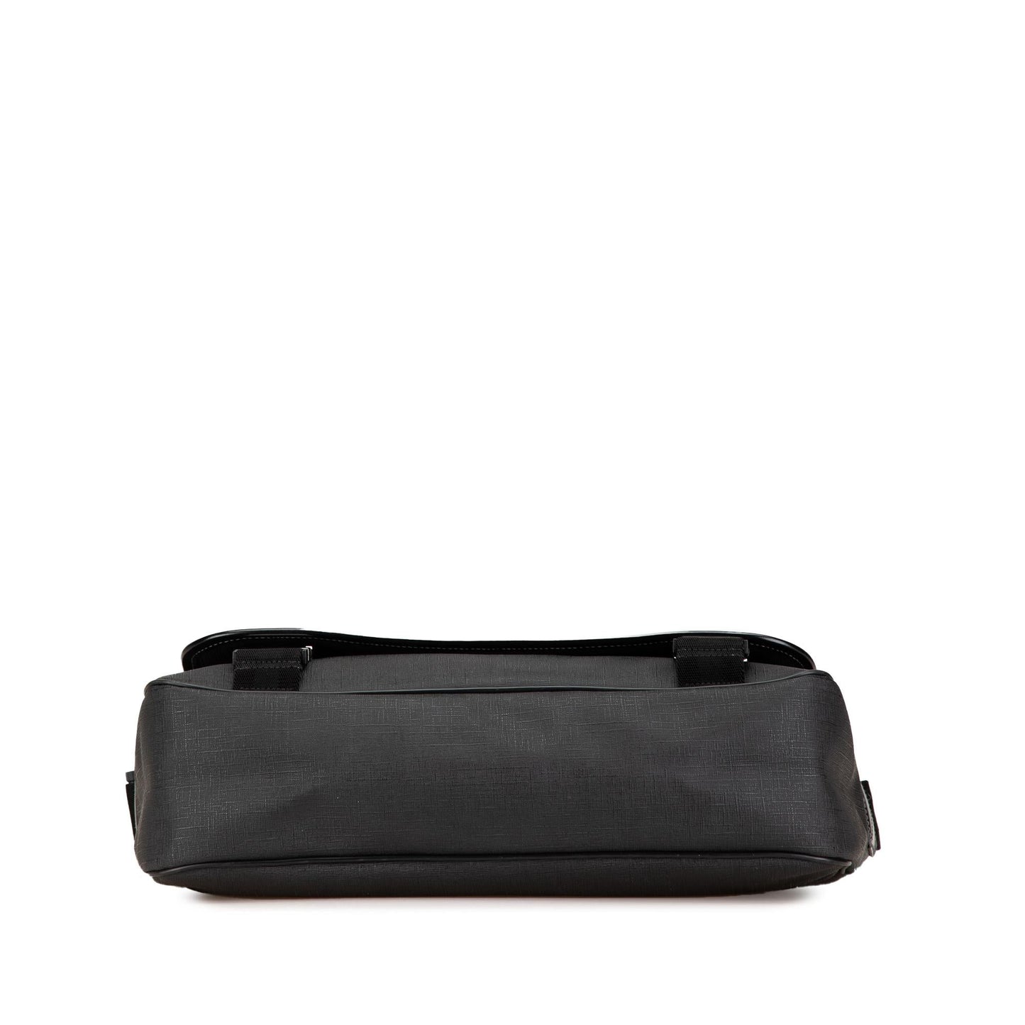 Gucci Coated Interlocking G Messenger SHG-P8JzSJ Canvas Calf Black Crossbody Bag