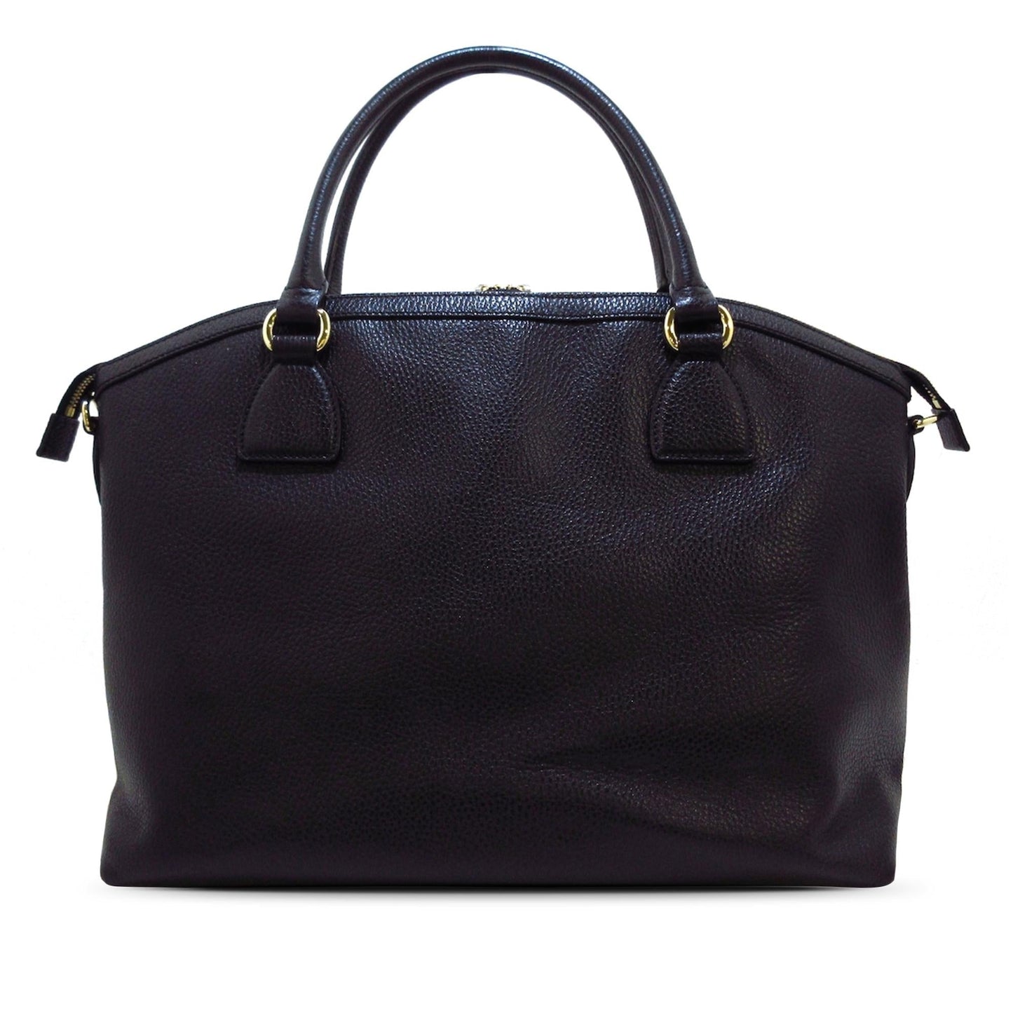 Gucci Convertible GG Charm Dome SHG-Xz4uLW Calf Black Satchel Bag