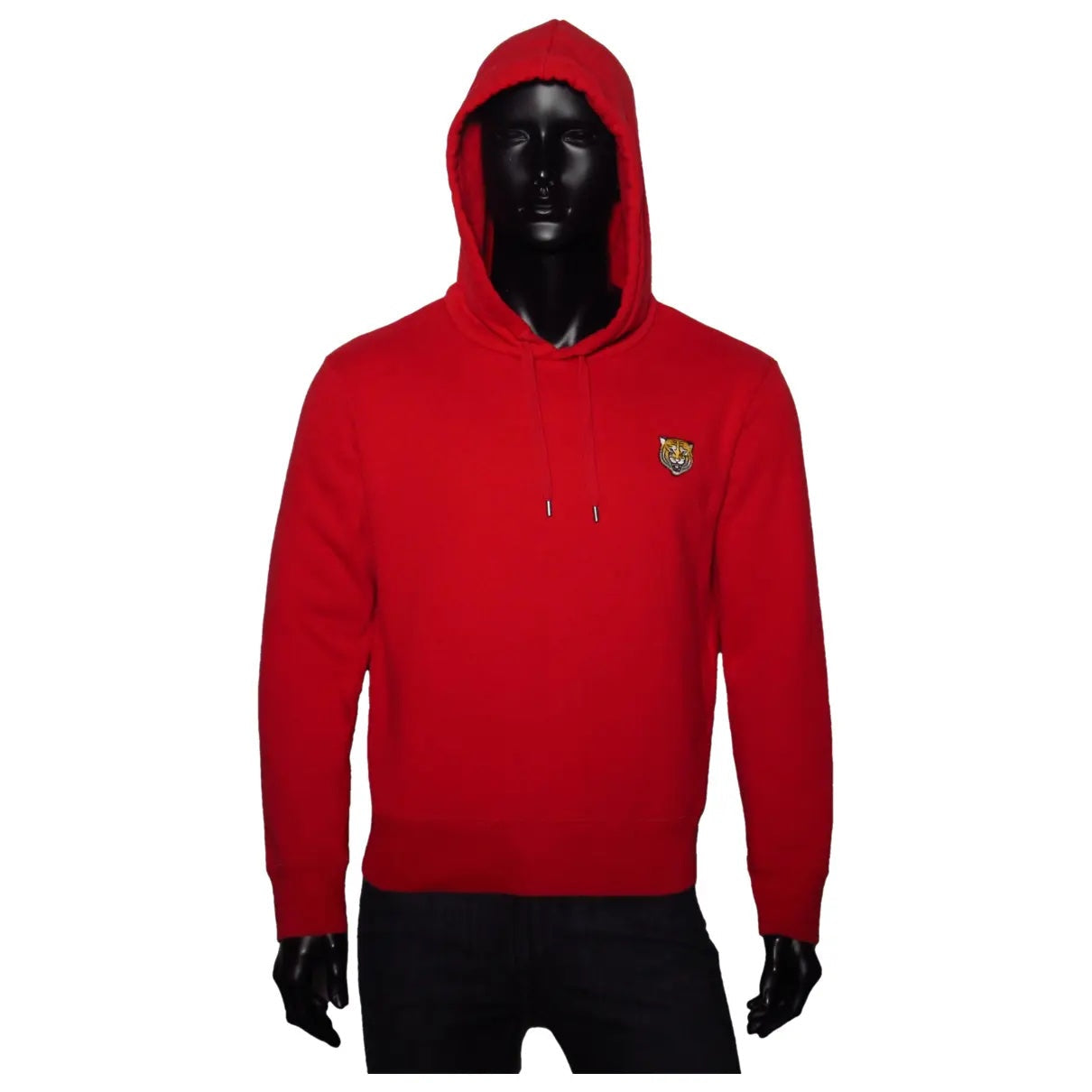 Gucci TIGER APPLIQUE HOODED Cotton Logo Apparel