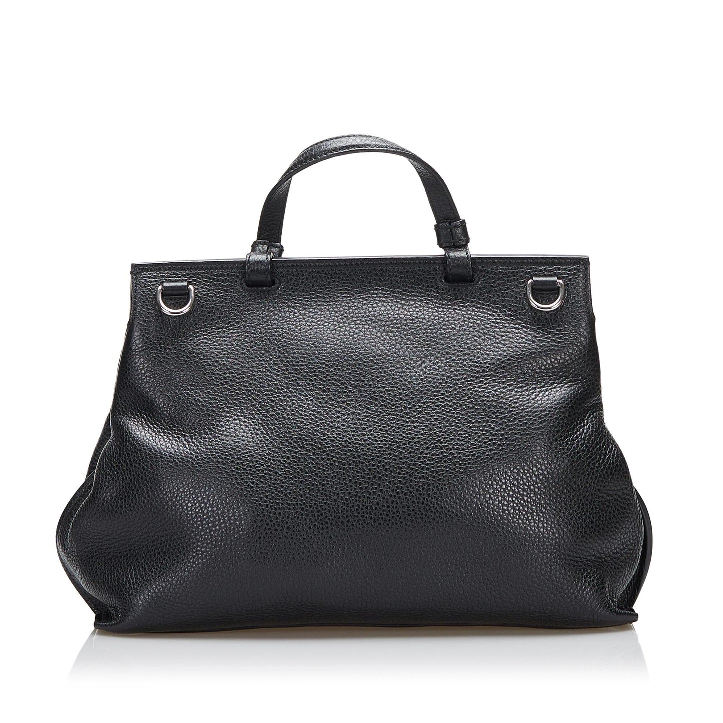 Gucci Daily SHG-BvhVtJ Calf Black Satchel Bag