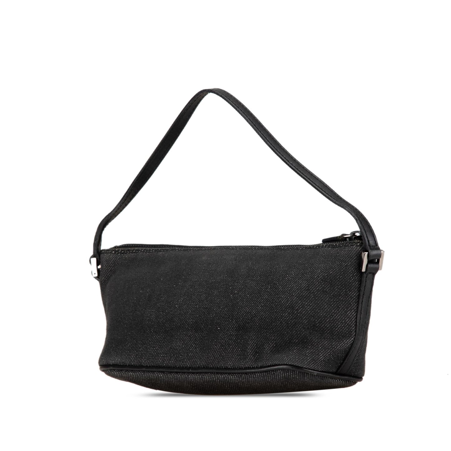 Gucci Boat SHG-WHYtiK Denim Calf Black Shoulder Bag