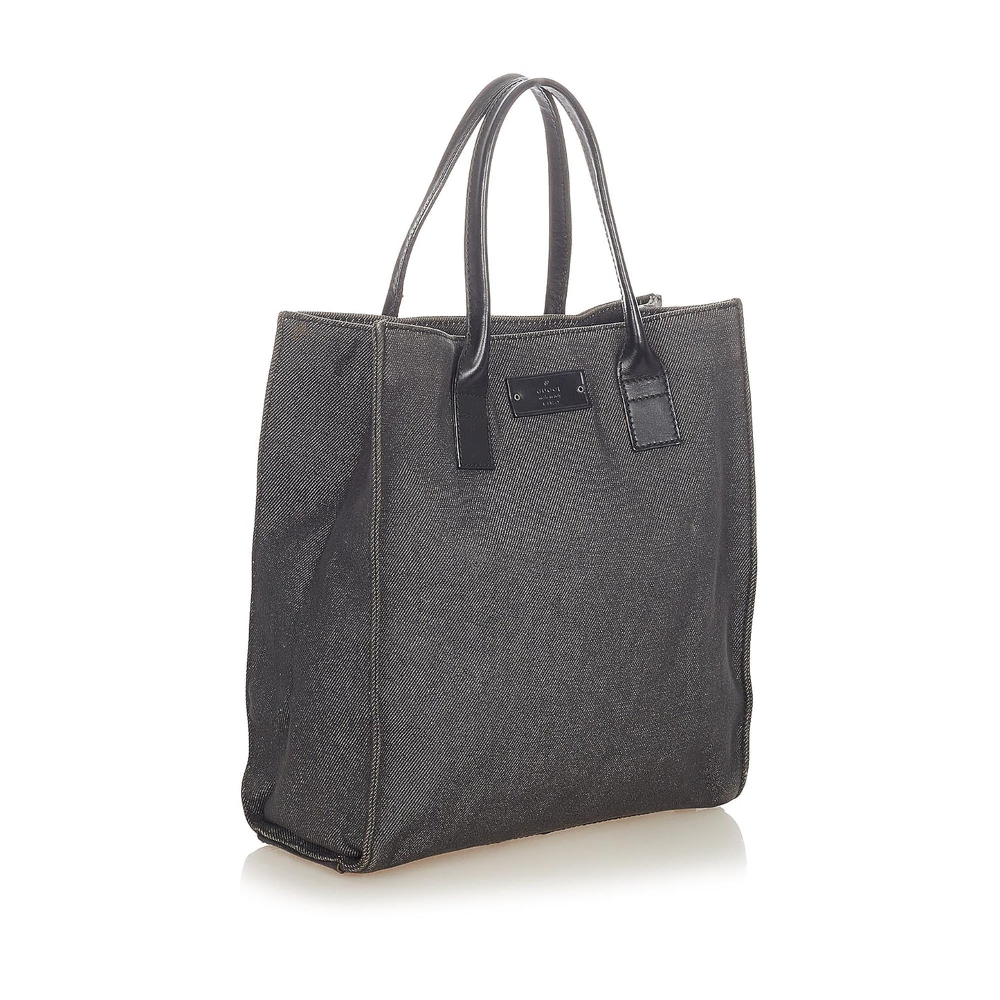 Gucci SHG Denim Black Tote Bag Bag Shg