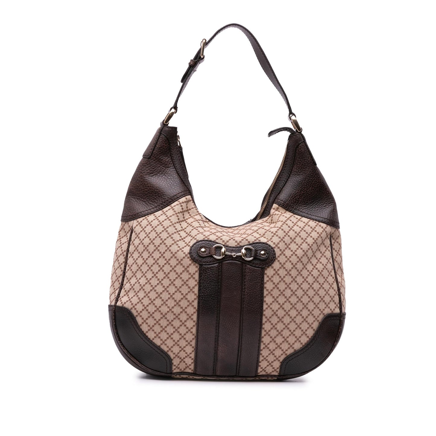 Gucci Diamante Catherine Canvas Brown Shoulder Bag Bag 1