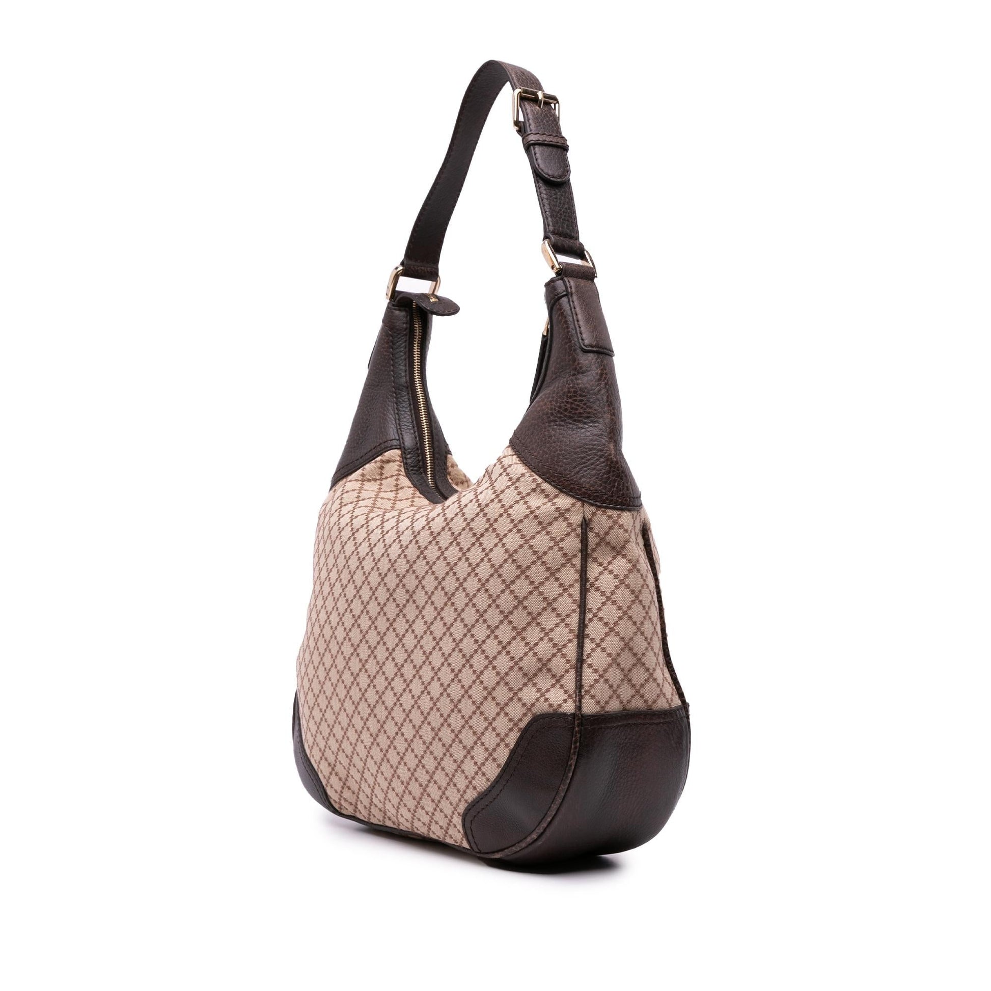 Gucci Diamante Catherine Canvas Brown Shoulder Bag Bag 1
