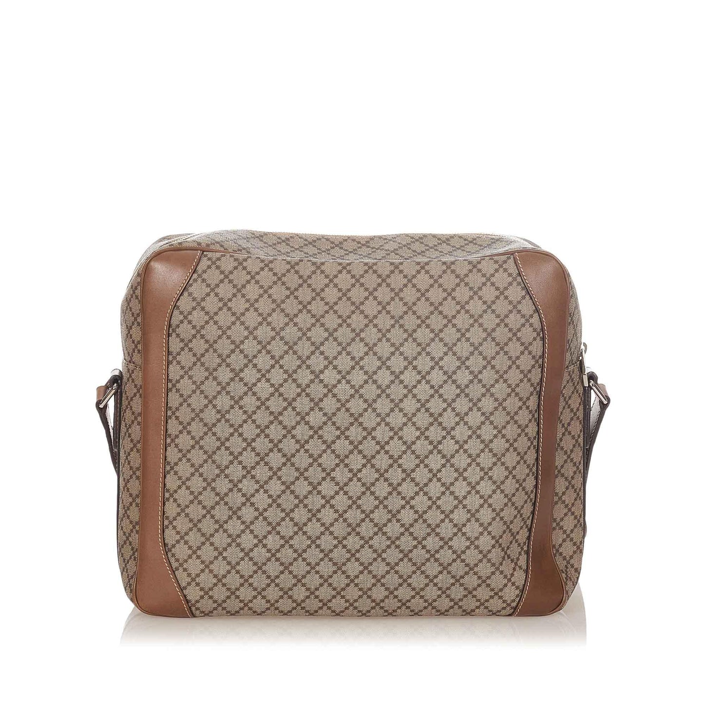 Gucci Diamante SHG Canvas Brown Crossbody Bag