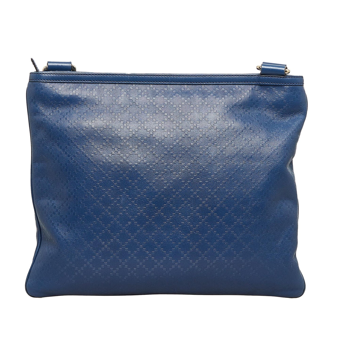 Gucci Diamante SHG-MIcr2Z Calf Blue Crossbody Bag