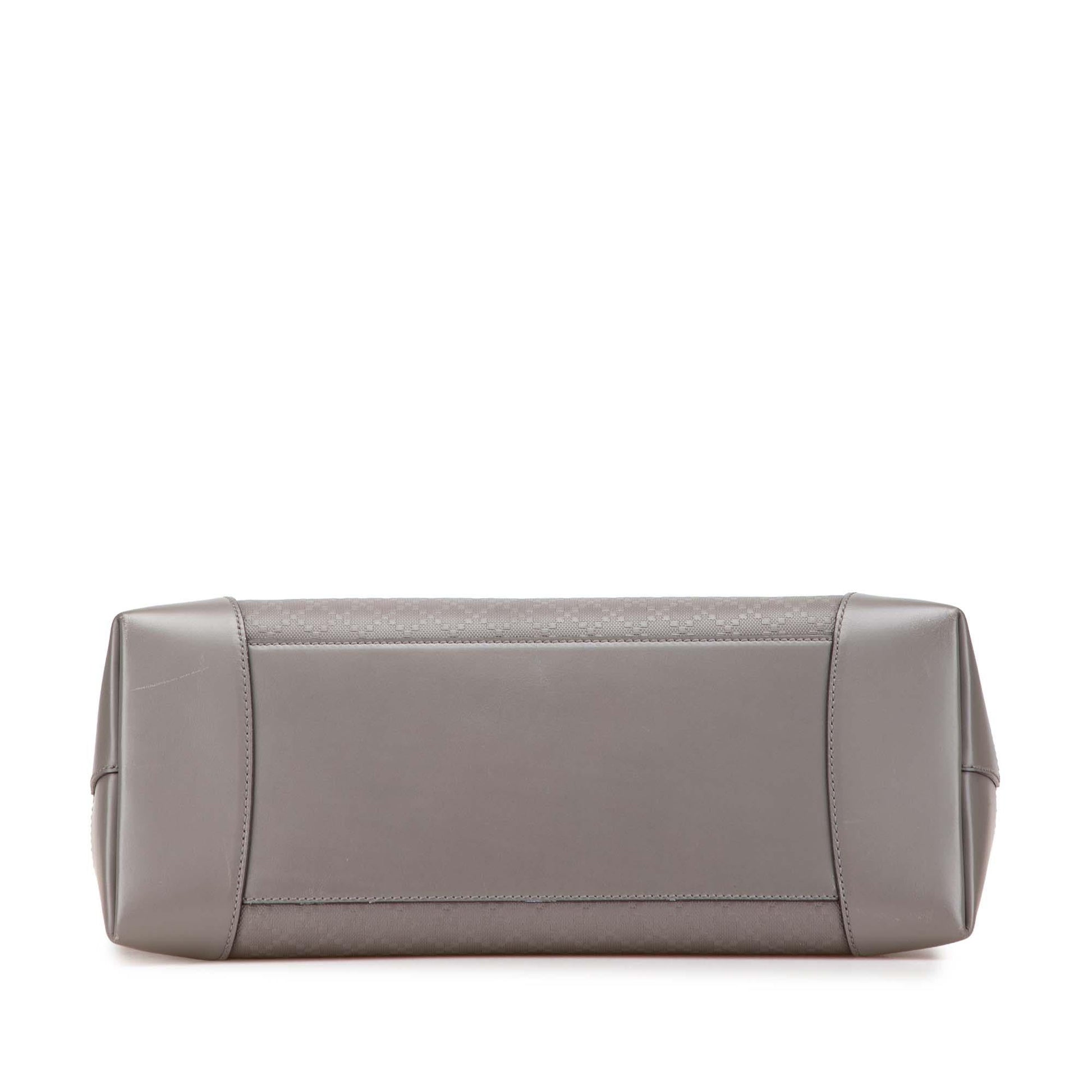 Gucci Diamante Bright Hilary Lux Leather Tote Bag