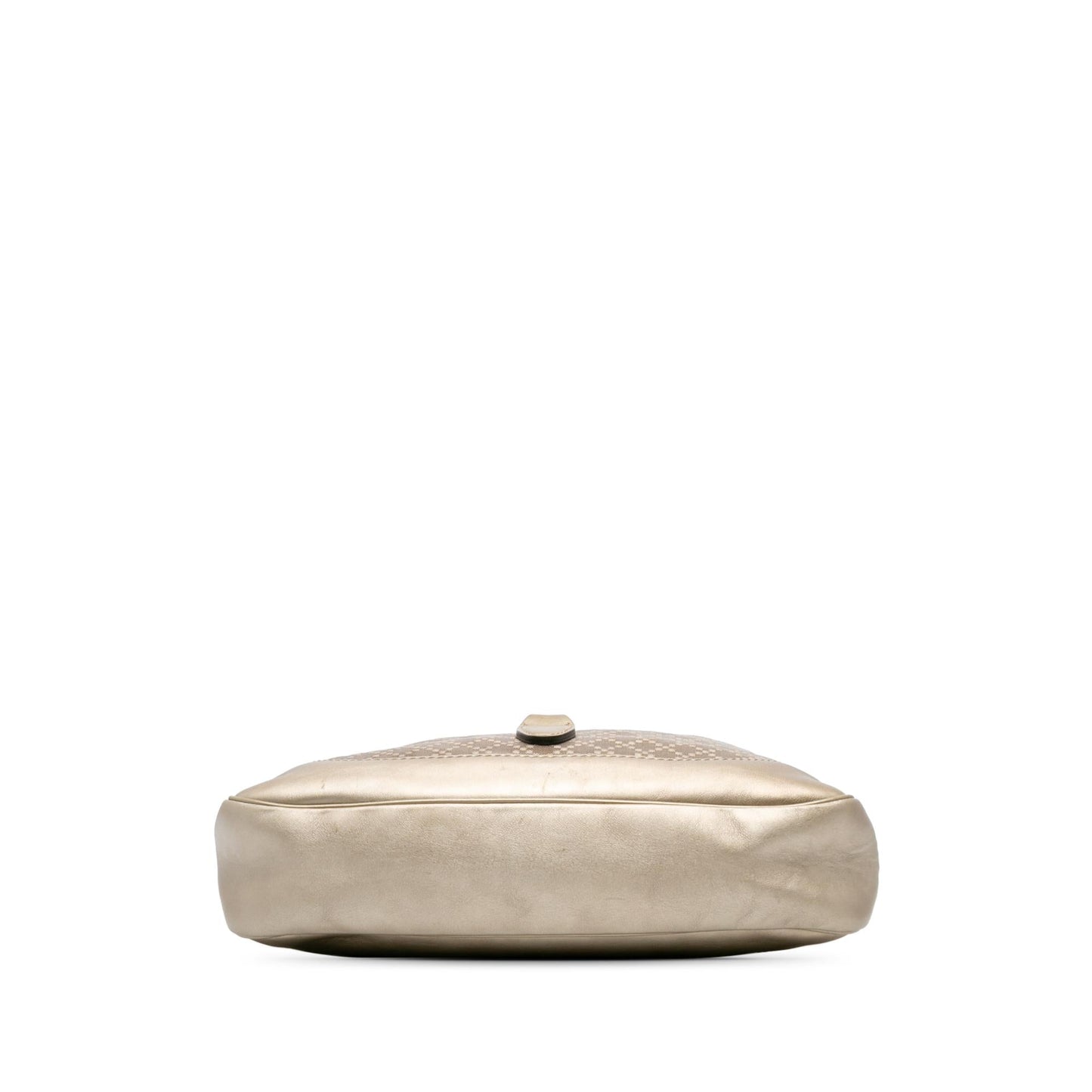 Gucci Diamante Jackie O Bouvier Leather Calf Gold Shoulder Bag