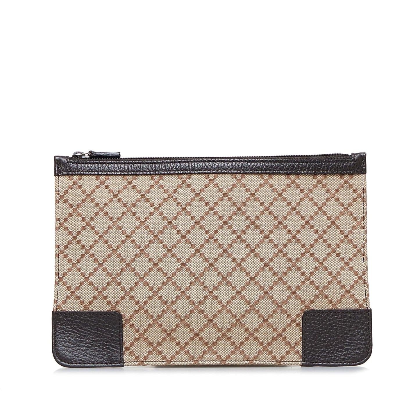 Gucci Diamante Pouch SHG-ygDwL7 Canvas Brown Handbag