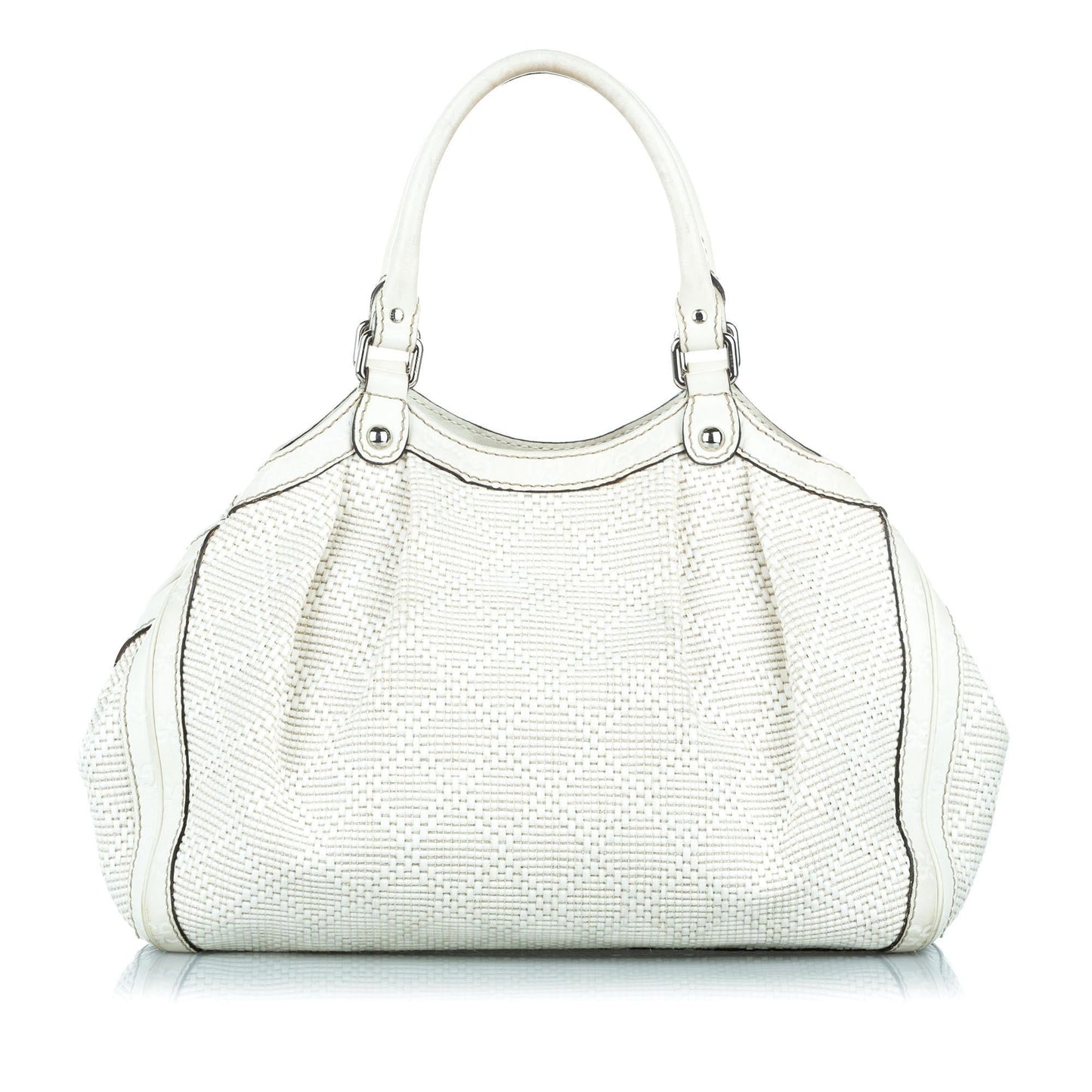 Gucci Diamante Sukey SHG Canvas Calf Brown Shoulder Bag