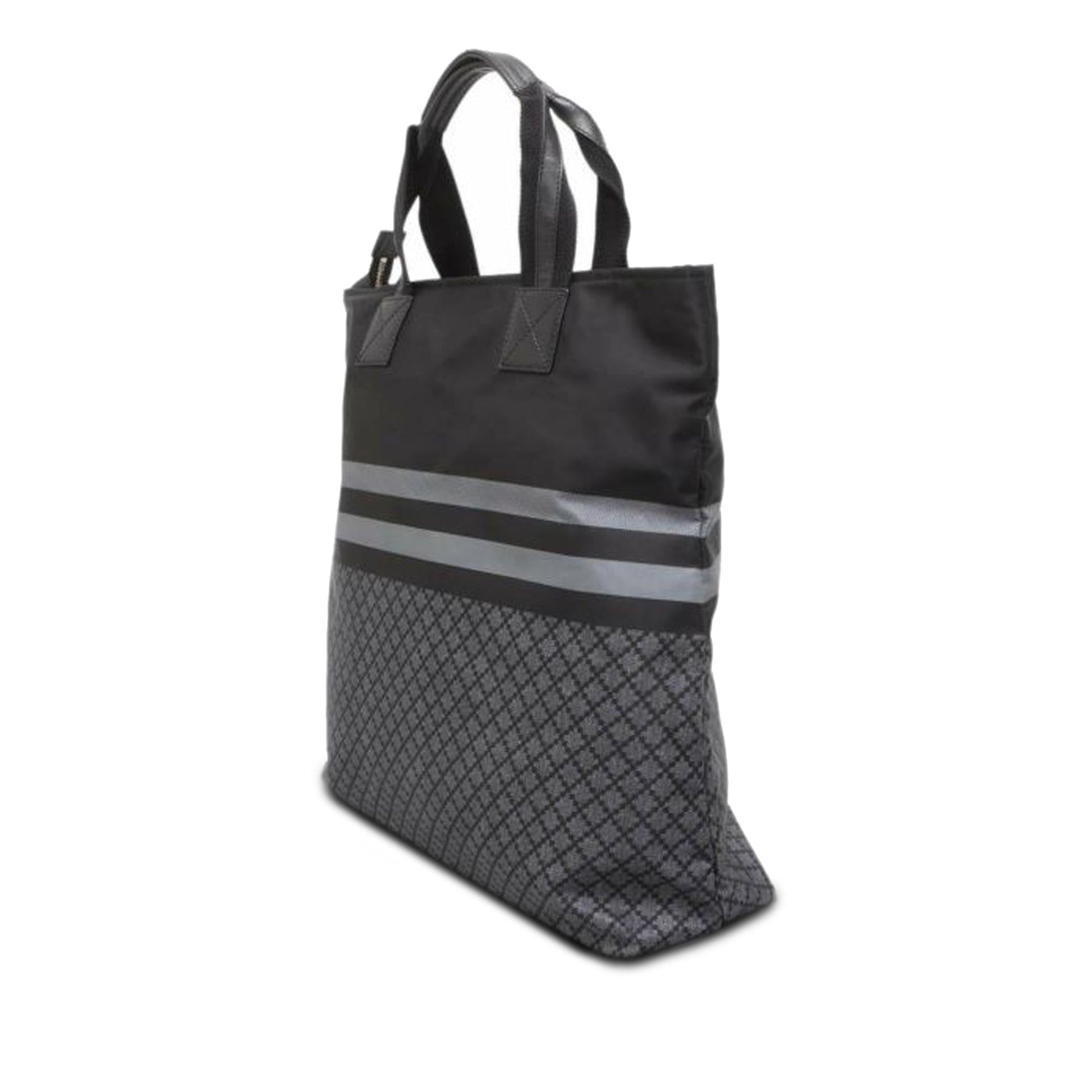 Gucci Diamante Web SHG-JWhg1w Nylon Black Tote Bag