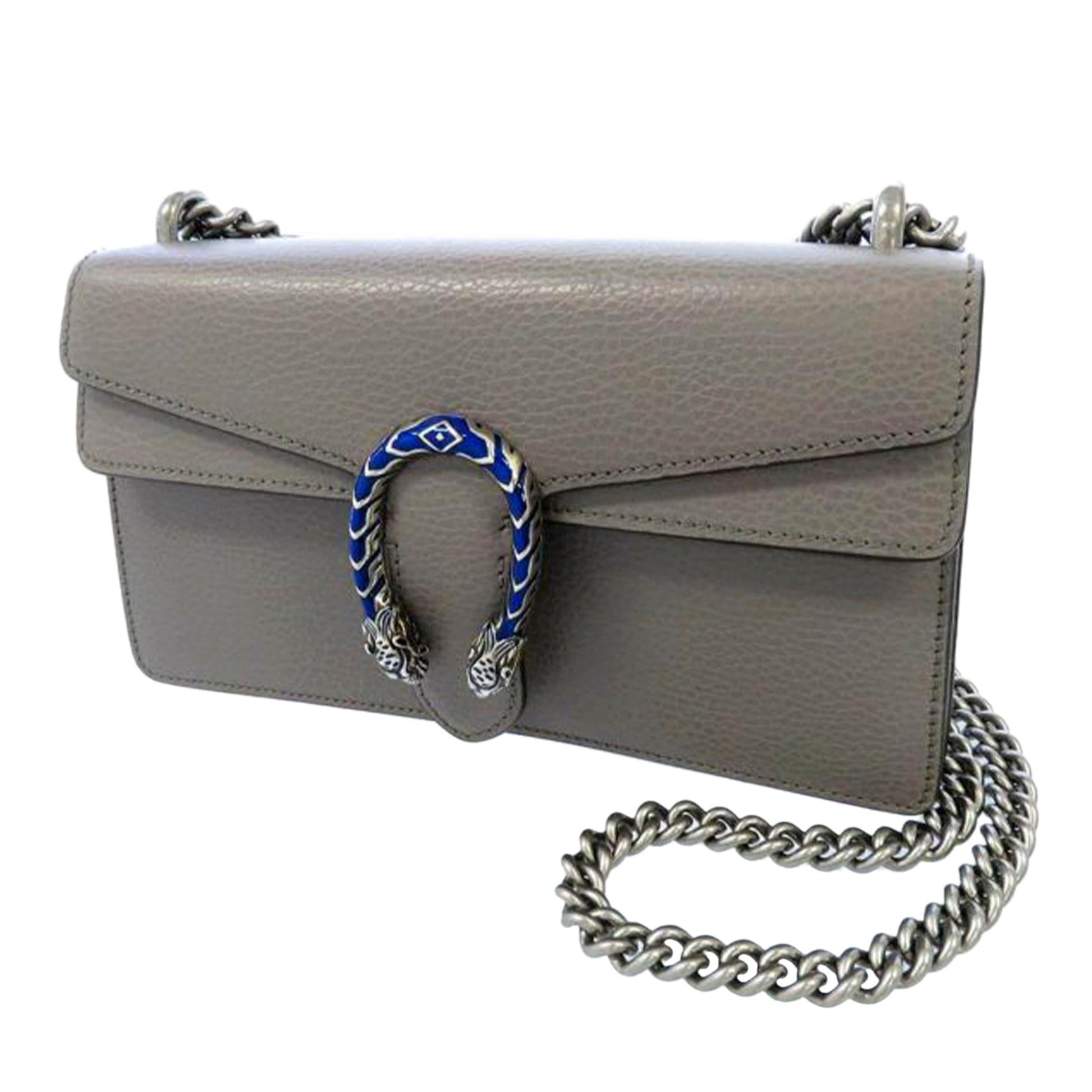 Gucci Dionysus SHG-YZwGk6 Calf Grey Crossbody Bag