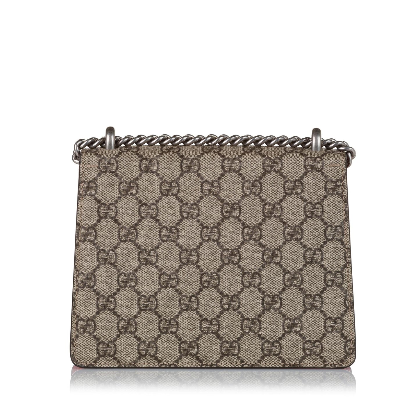 Gucci Dionysus GG Supreme SHG Canvas Brown Red Crossbody Bag