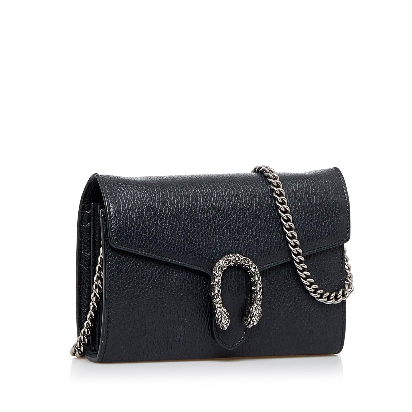 Gucci Dionysus Wallet on SHG-nU2RCM Calf Black Chain Crossbody Bag