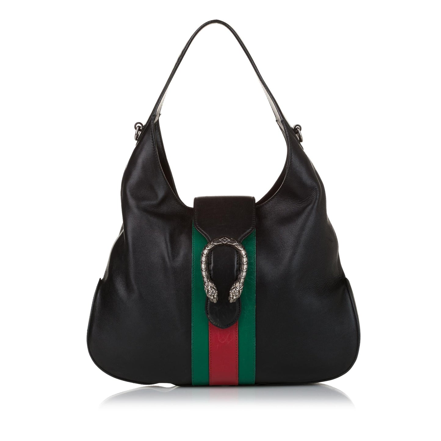 Gucci Dionysus Web SHG Leather Calf Black Shoulder Bag